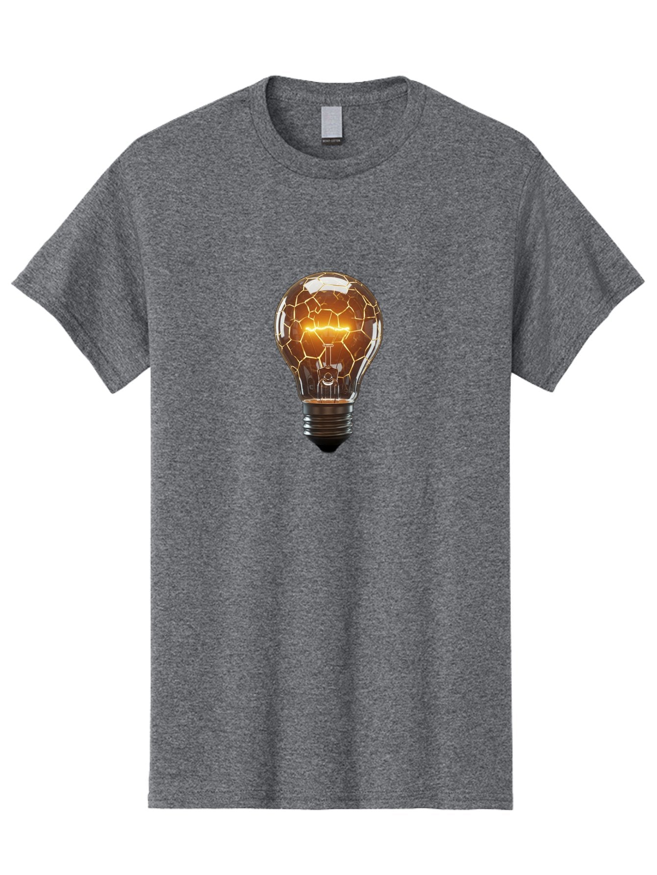 Cracked-Light-Bulb-8 Men'S Graphic Tee, 100% Cotton, Comfortable Casual Summer Wear, Machine Washable, Vintage Camera, Old Camera, Antique Camera, Black Camera, Classic Photography, Photography Equipment, Nostalgic Device, Film Camera, Baf748 13