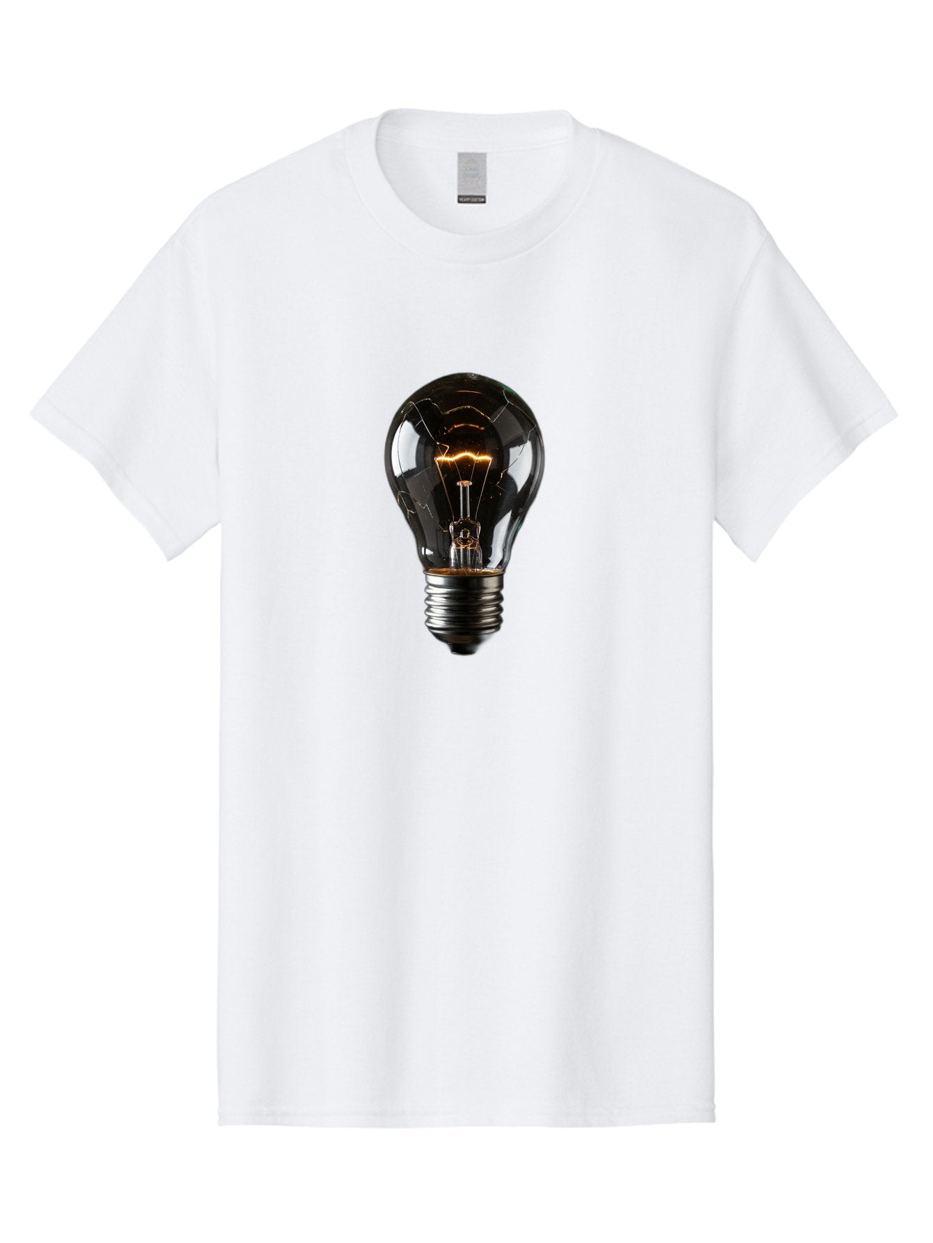 Cracked-Light-Bulb Men'S Graphic Tee, 100% Cotton, Comfortable Casual Summer Wear, Machine Washable, Vintage Camera, Old Camera, Antique Camera, Black Camera, Classic Photography, Photography Equipment, Nostalgic Device, Film Camera, Baf751 14