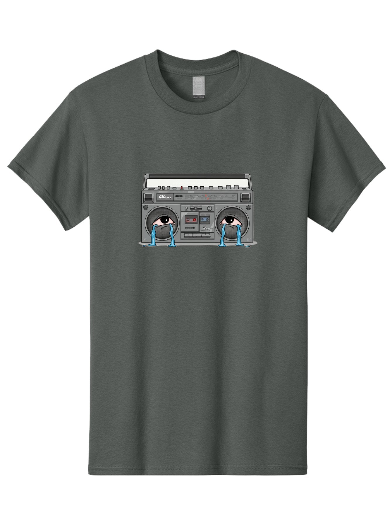 Crying-Boombox Men'S Graphic Tee, 100% Cotton, Comfortable Casual Summer Wear, Machine Washable, Vintage Camera, Old Camera, Antique Camera, Black Camera, Classic Photography, Photography Equipment, Nostalgic Device, Film Camera, Camera Art Baf753 10