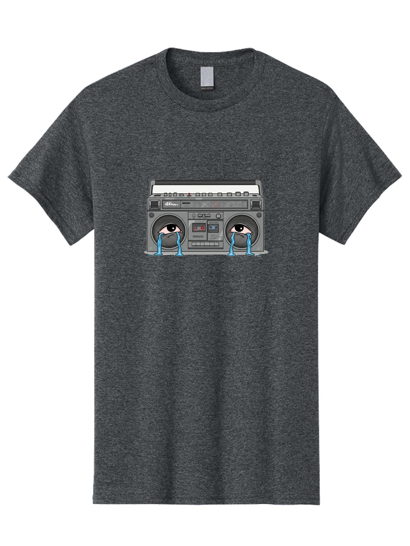 Crying-Boombox Men'S Graphic Tee, 100% Cotton, Comfortable Casual Summer Wear, Machine Washable, Vintage Camera, Old Camera, Antique Camera, Black Camera, Classic Photography, Photography Equipment, Nostalgic Device, Film Camera, Camera Art Baf753 11