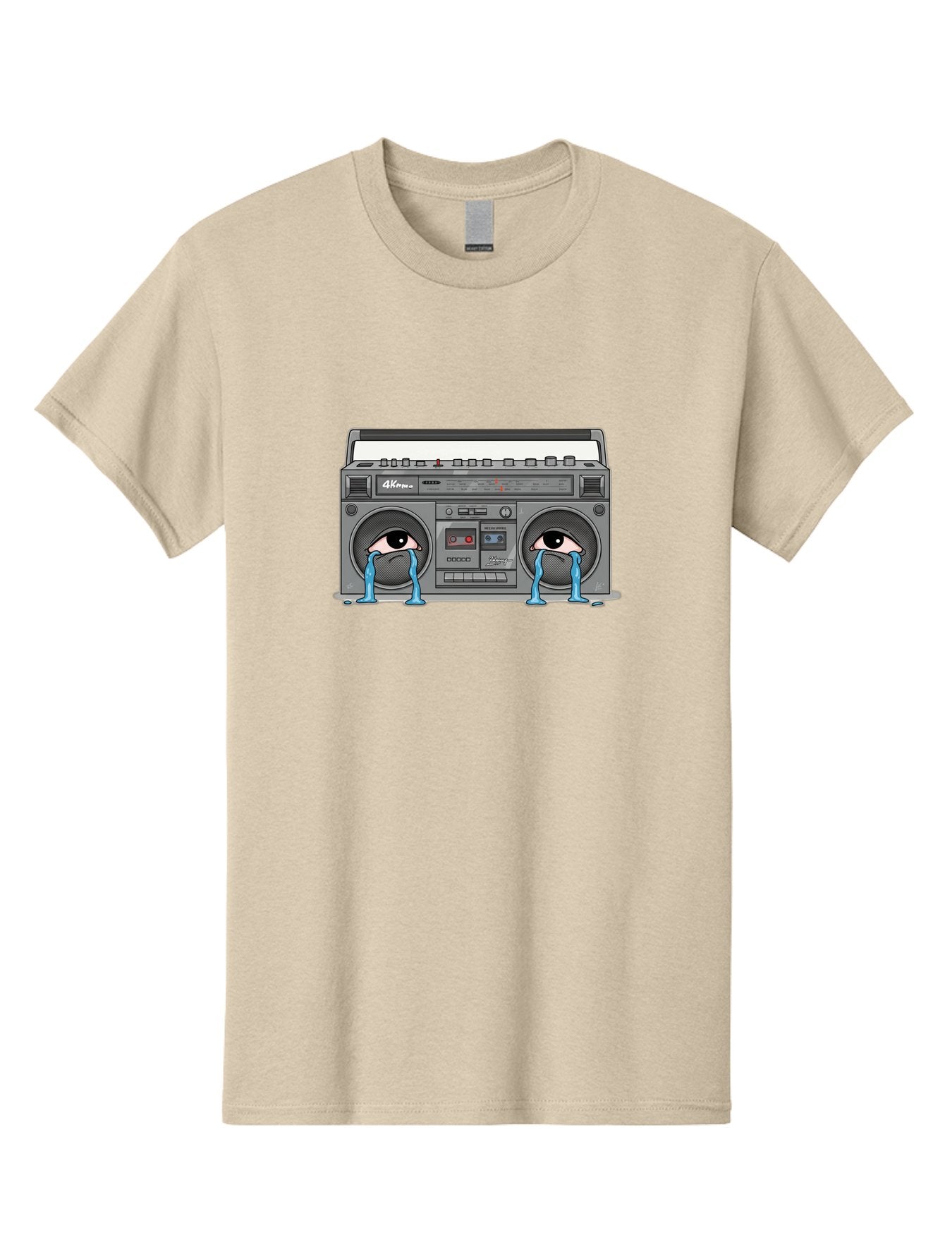 Crying-Boombox Men'S Graphic Tee, 100% Cotton, Comfortable Casual Summer Wear, Machine Washable, Vintage Camera, Old Camera, Antique Camera, Black Camera, Classic Photography, Photography Equipment, Nostalgic Device, Film Camera, Camera Art Baf753 12
