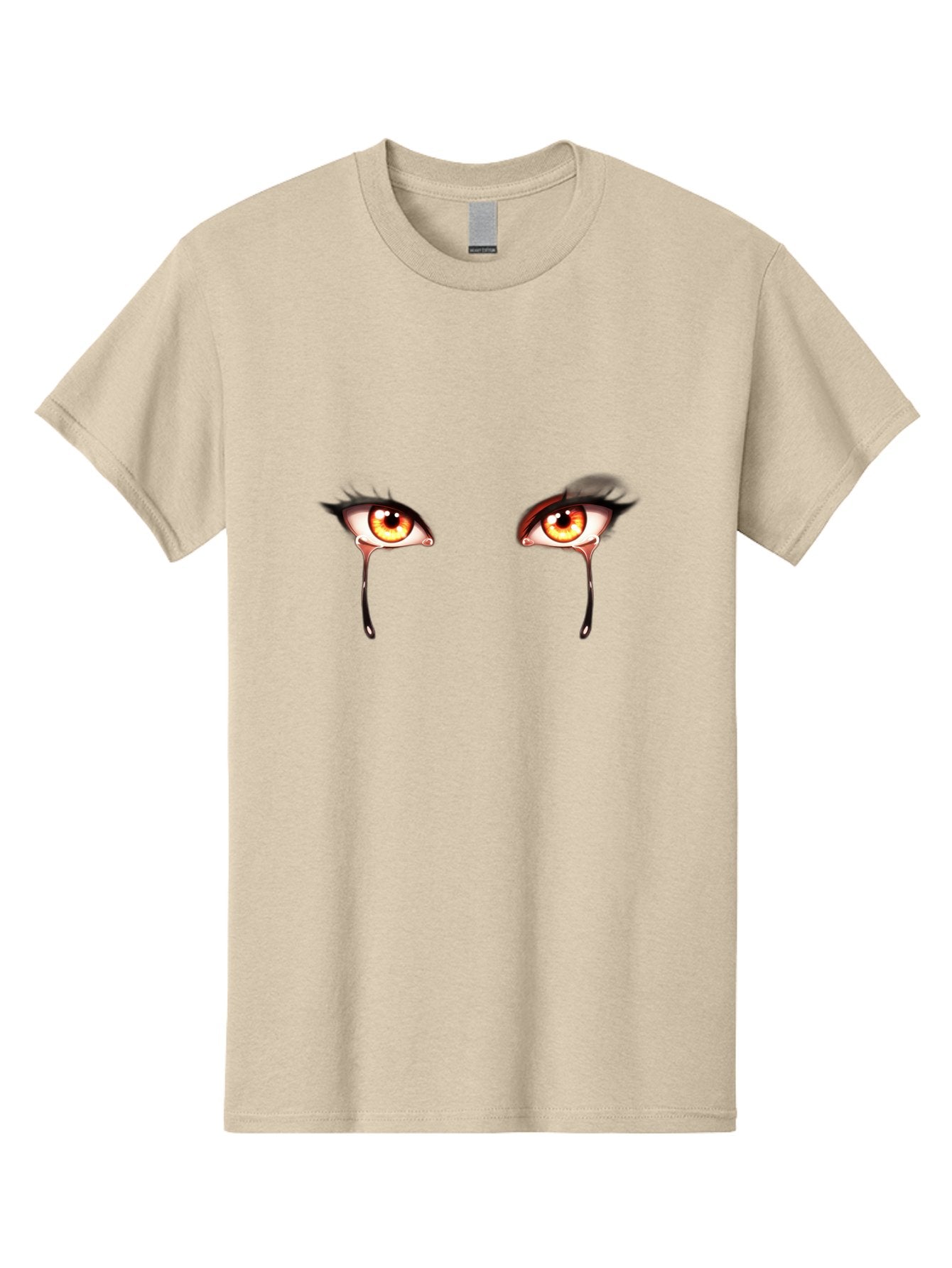Crying-Eyes-1 Men'S Graphic Tee, 100% Cotton, Comfortable Casual Summer Wear, Machine Washable, Vintage Camera, Old Camera, Antique Camera, Black Camera, Classic Photography, Photography Equipment, Nostalgic Device, Film Camera, Camera Art Baf754