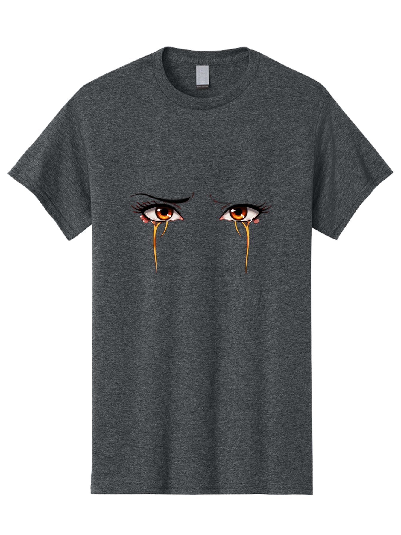 Crying-Eyes-3 Men'S Graphic Tee, 100% Cotton, Comfortable Casual Summer Wear, Machine Washable, Vintage Camera, Old Camera, Antique Camera, Black Camera, Classic Photography, Photography Equipment, Nostalgic Device, Film Camera, Camera Art Baf758 13