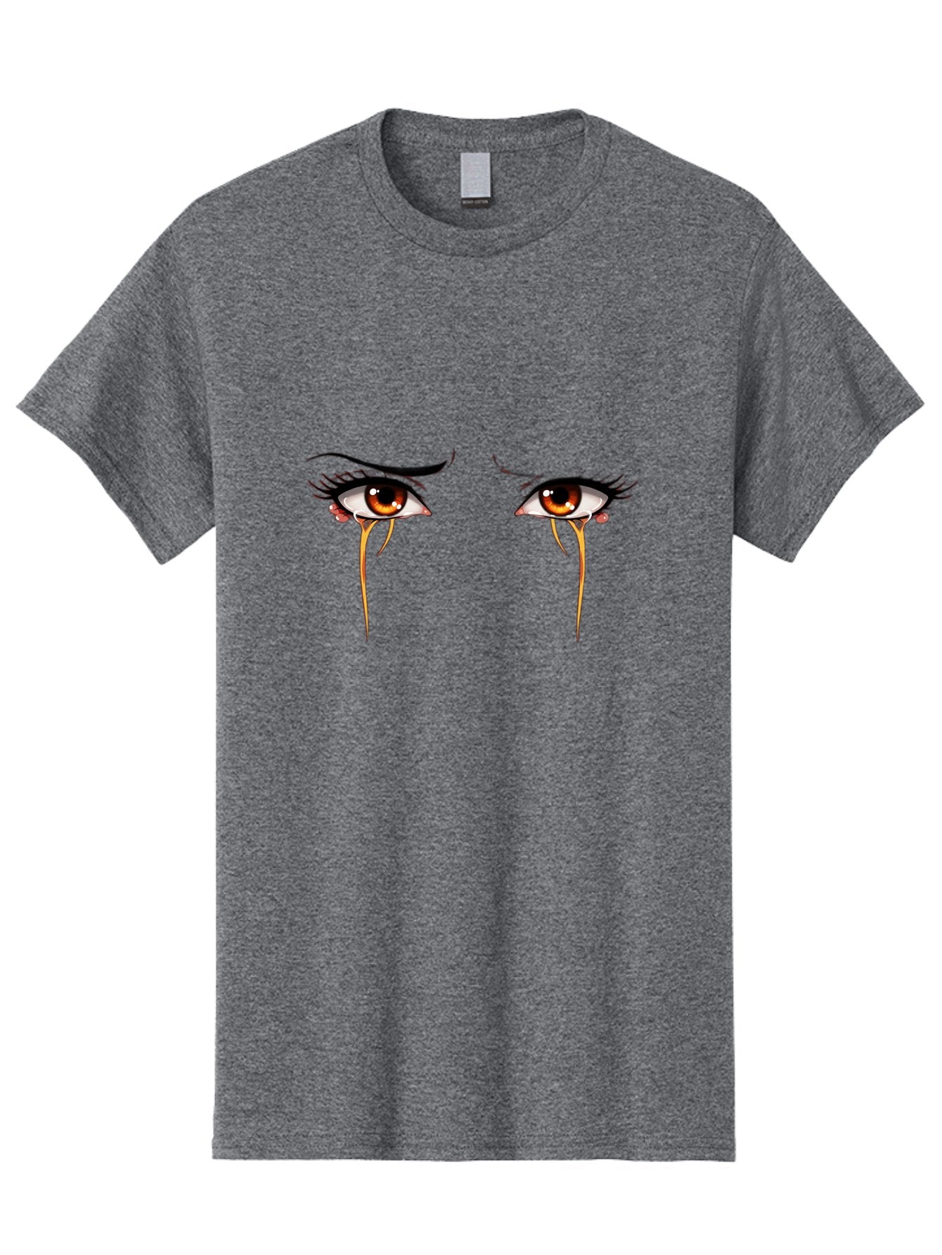 Crying-Eyes-3 Men'S Graphic Tee, 100% Cotton, Comfortable Casual Summer Wear, Machine Washable, Vintage Camera, Old Camera, Antique Camera, Black Camera, Classic Photography, Photography Equipment, Nostalgic Device, Film Camera, Camera Art Baf758 7