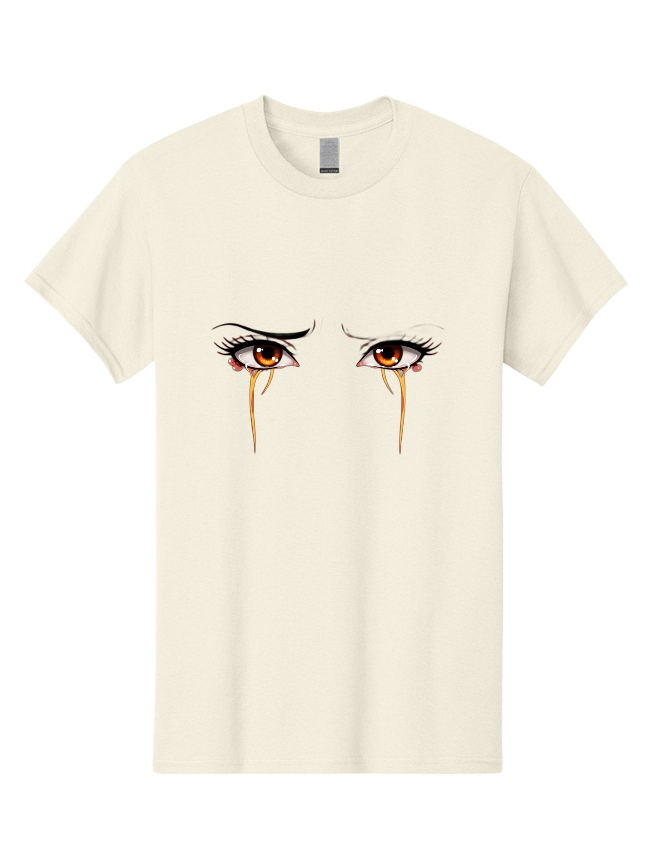 Crying-Eyes-3 Men'S Graphic Tee, 100% Cotton, Comfortable Casual Summer Wear, Machine Washable, Vintage Camera, Old Camera, Antique Camera, Black Camera, Classic Photography, Photography Equipment, Nostalgic Device, Film Camera, Camera Art Baf758