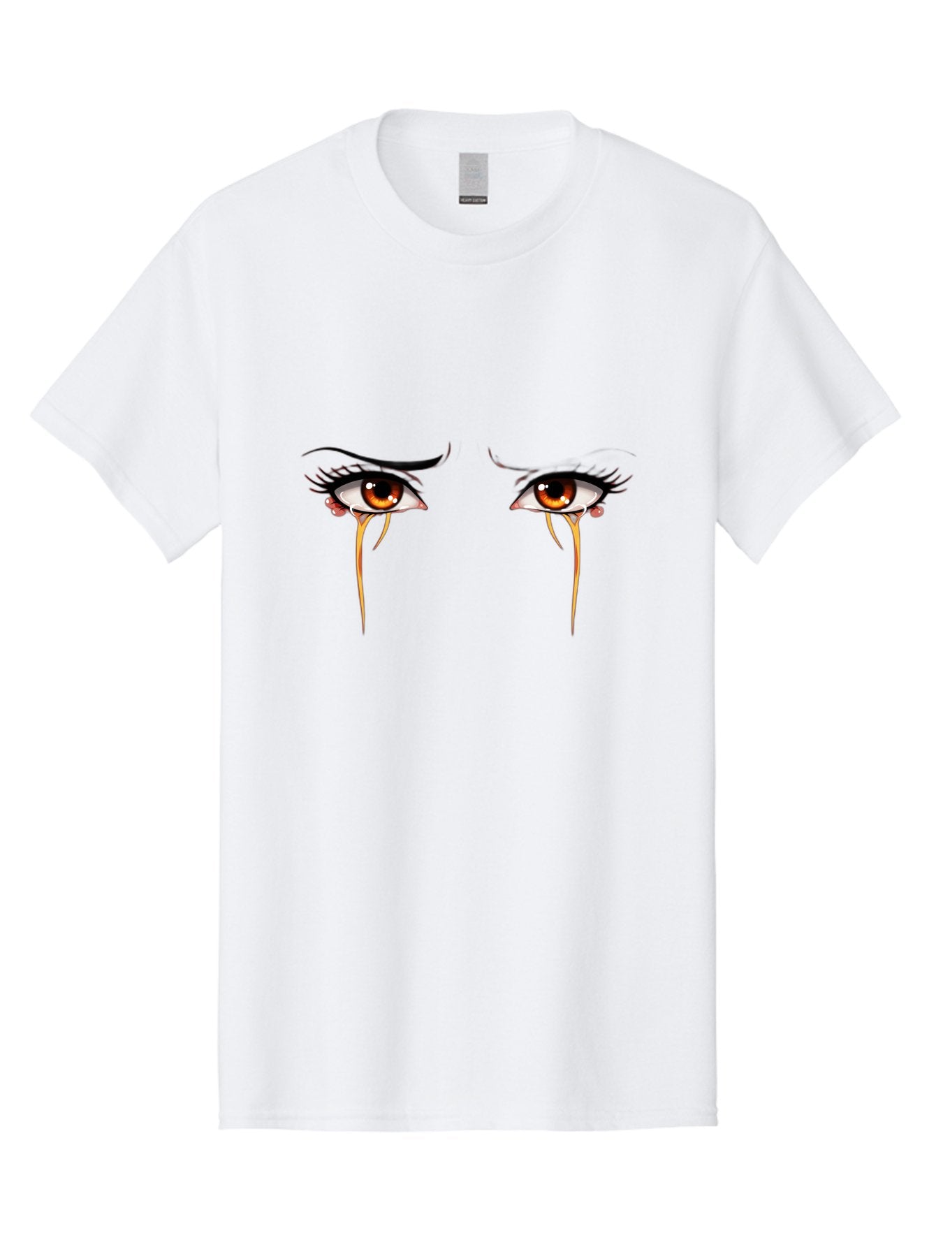 Crying-Eyes-3 Men'S Graphic Tee, 100% Cotton, Comfortable Casual Summer Wear, Machine Washable, Vintage Camera, Old Camera, Antique Camera, Black Camera, Classic Photography, Photography Equipment, Nostalgic Device, Film Camera, Camera Art Baf758 3