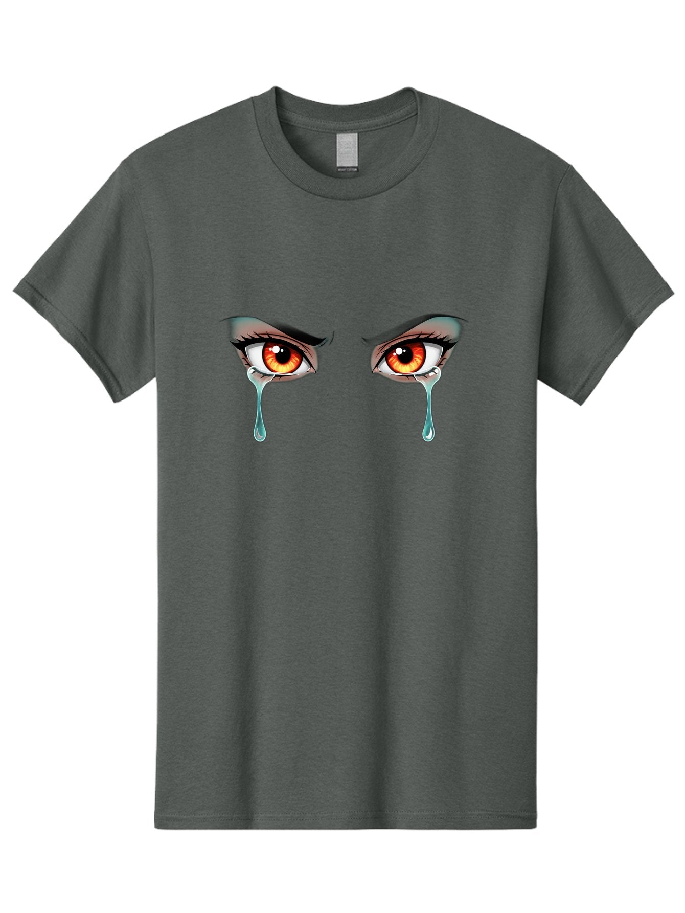Crying-Eyes-5 Men'S Graphic Tee, 100% Cotton, Comfortable Casual Summer Wear, Machine Washable, Vintage Camera, Old Camera, Antique Camera, Black Camera, Classic Photography, Photography Equipment, Nostalgic Device, Film Camera, Camera Art Baf760 4