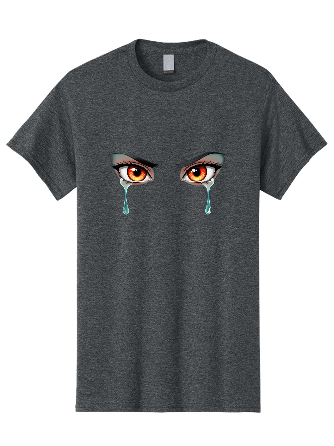 Crying-Eyes-5 Men'S Graphic Tee, 100% Cotton, Comfortable Casual Summer Wear, Machine Washable, Vintage Camera, Old Camera, Antique Camera, Black Camera, Classic Photography, Photography Equipment, Nostalgic Device, Film Camera, Camera Art Baf760 3
