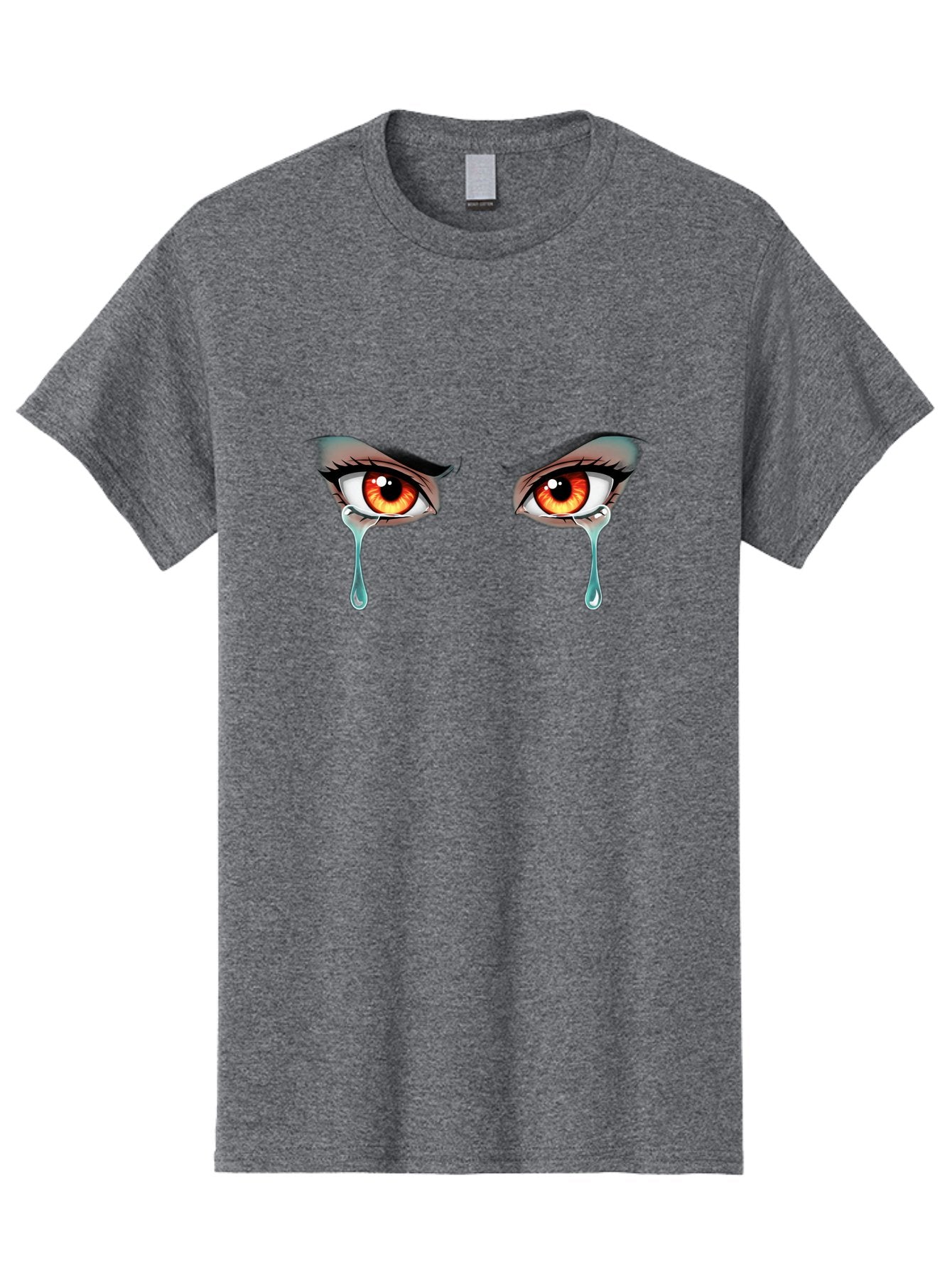 Crying-Eyes-5 Men'S Graphic Tee, 100% Cotton, Comfortable Casual Summer Wear, Machine Washable, Vintage Camera, Old Camera, Antique Camera, Black Camera, Classic Photography, Photography Equipment, Nostalgic Device, Film Camera, Camera Art Baf760 15