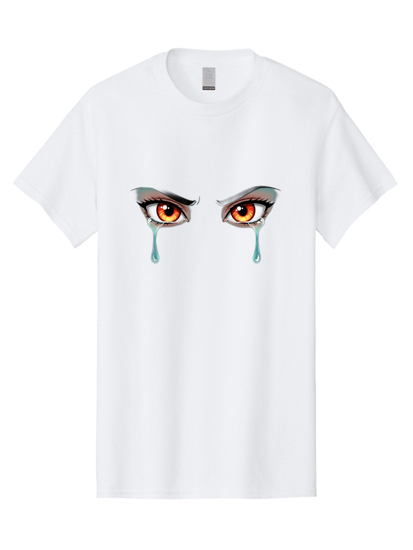 Crying-Eyes-5 Men'S Graphic Tee, 100% Cotton, Comfortable Casual Summer Wear, Machine Washable, Vintage Camera, Old Camera, Antique Camera, Black Camera, Classic Photography, Photography Equipment, Nostalgic Device, Film Camera, Camera Art Baf760 14