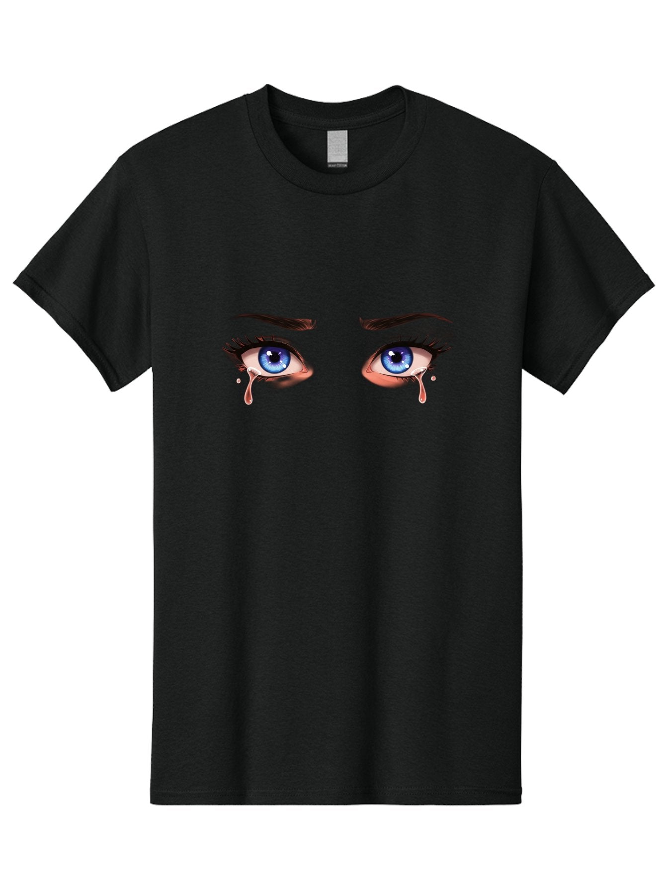 Crying-Eyes-7 Men'S Graphic Tee, 100% Cotton, Comfortable Casual Summer Wear, Machine Washable, Vintage Camera, Old Camera, Antique Camera, Black Camera, Classic Photography, Photography Equipment, Nostalgic Device, Film Camera, Camera Art Baf762 9
