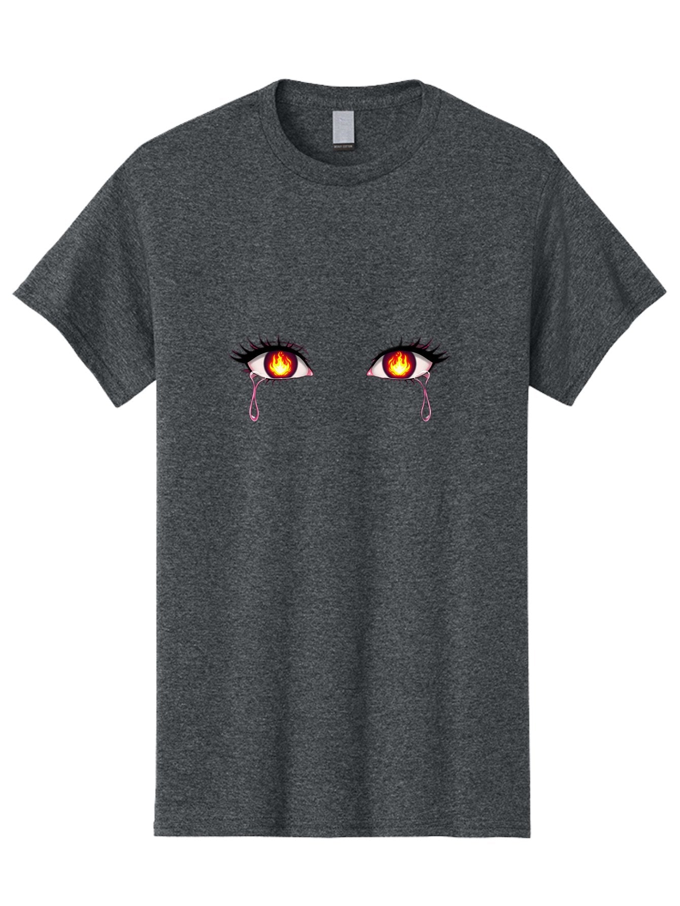 Crying-Eyes-With-Fiery-Iris Men'S Graphic Tee, 100% Cotton, Comfortable Casual Summer Wear, Machine Washable, Vintage Camera, Old Camera, Antique Camera, Black Camera, Classic Photography, Photography Equipment, Nostalgic Device, Film Camera, Baf765 6