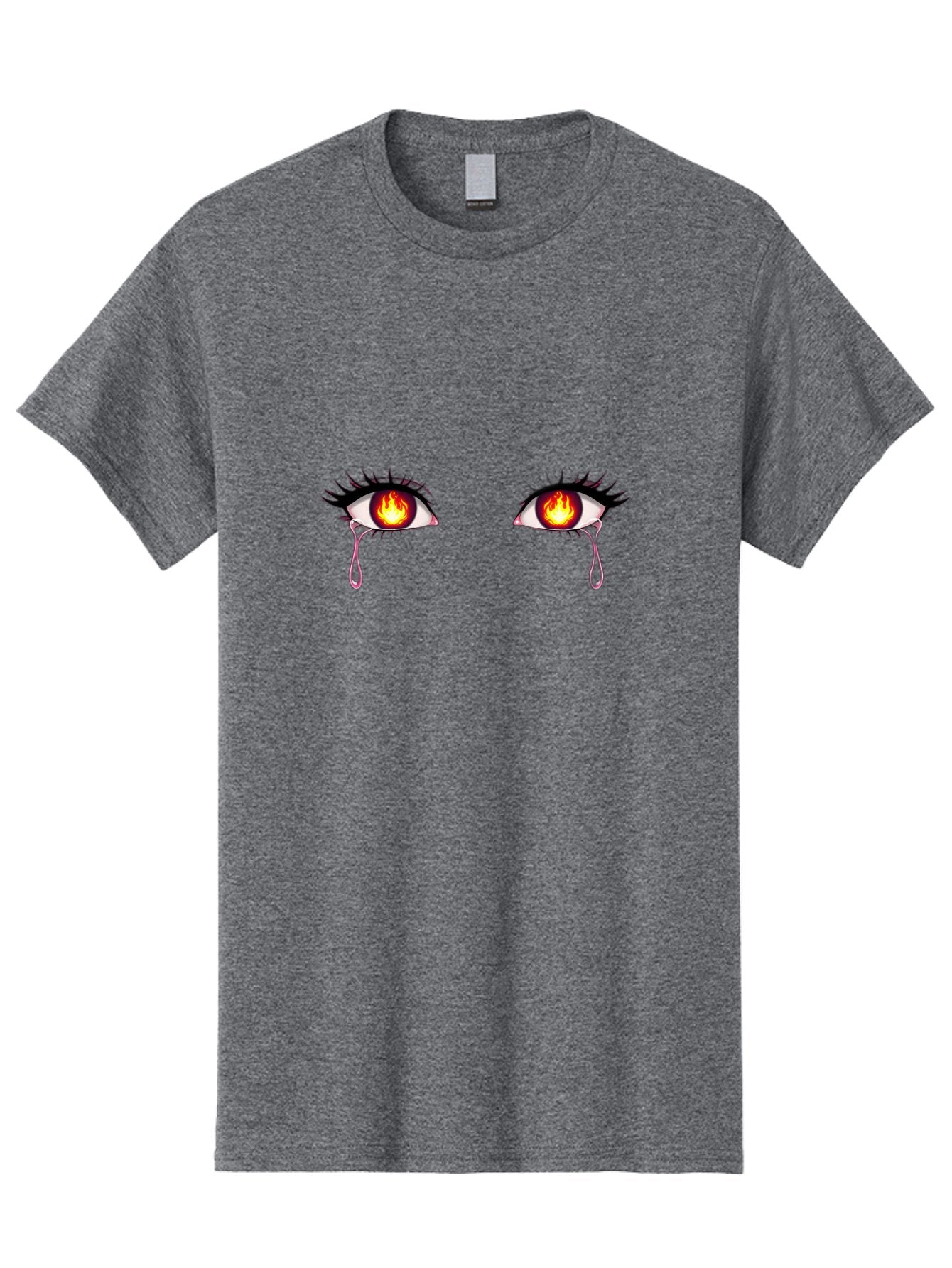 Crying-Eyes-With-Fiery-Iris Men'S Graphic Tee, 100% Cotton, Comfortable Casual Summer Wear, Machine Washable, Vintage Camera, Old Camera, Antique Camera, Black Camera, Classic Photography, Photography Equipment, Nostalgic Device, Film Camera, Baf765 3