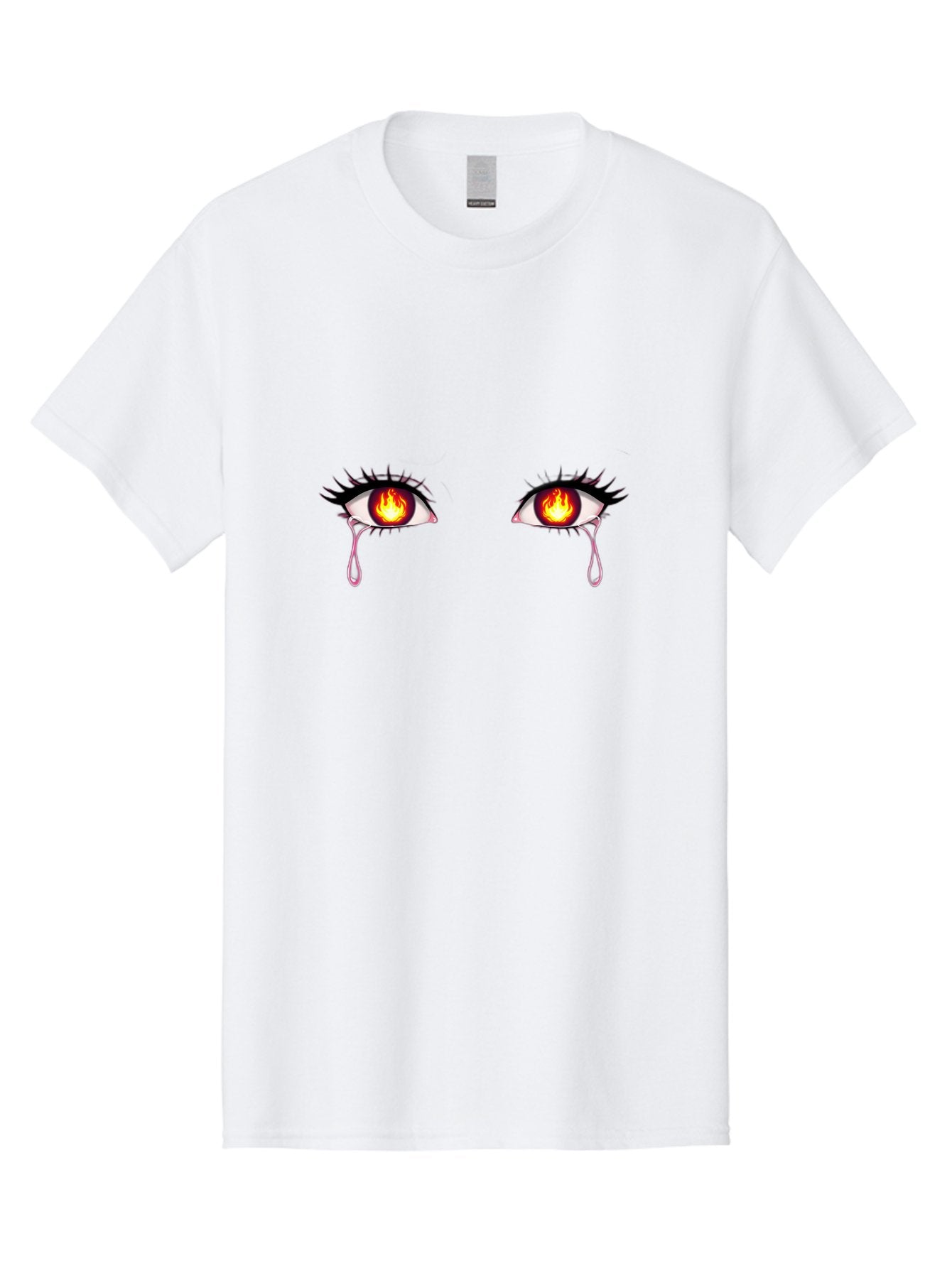 Crying-Eyes-With-Fiery-Iris Men'S Graphic Tee, 100% Cotton, Comfortable Casual Summer Wear, Machine Washable, Vintage Camera, Old Camera, Antique Camera, Black Camera, Classic Photography, Photography Equipment, Nostalgic Device, Film Camera, Baf765