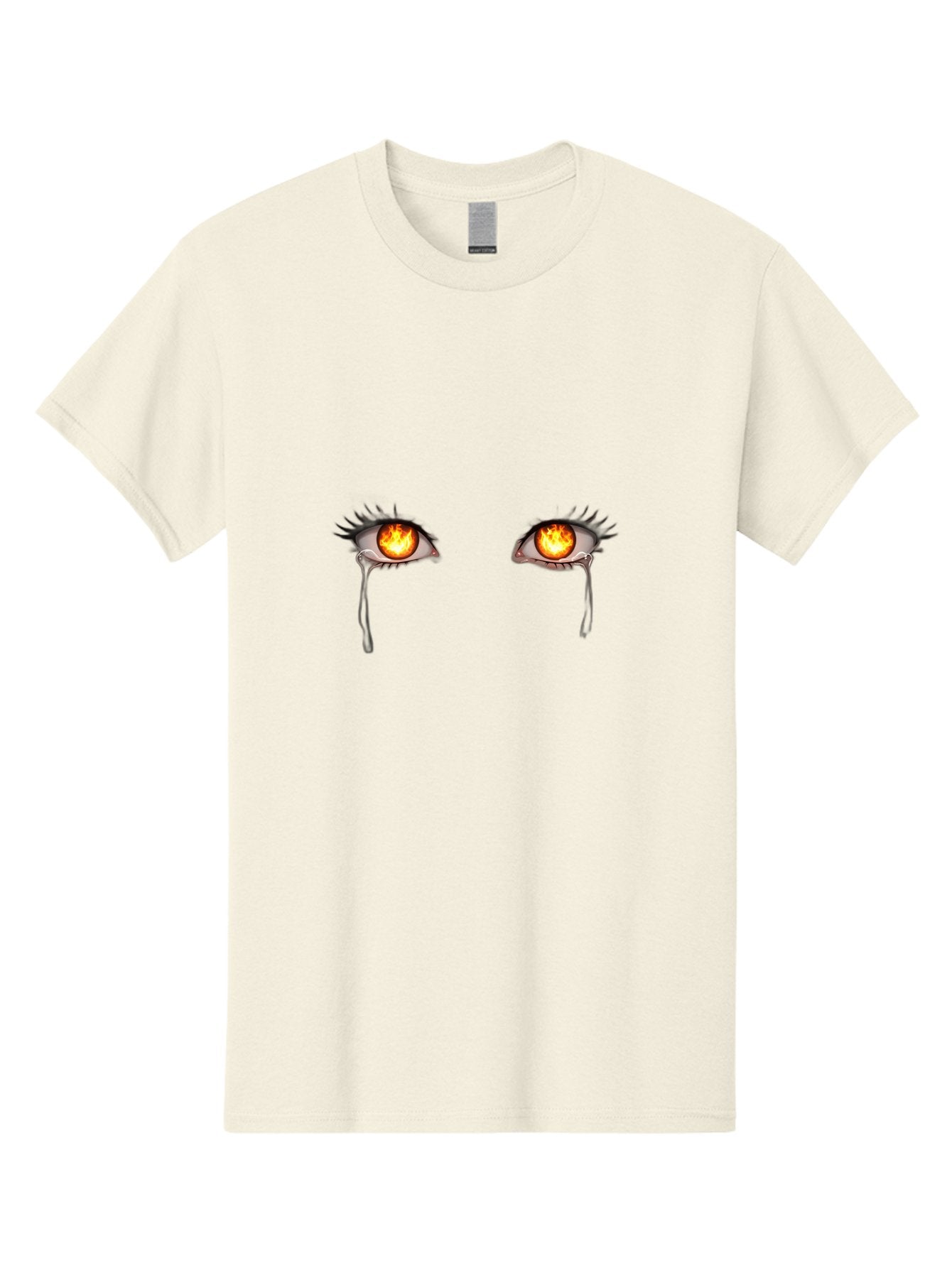 Crying-Eyes-With-Fire-1 Men'S Graphic Tee, 100% Cotton, Comfortable Casual Summer Wear, Machine Washable, Vintage Camera, Old Camera, Antique Camera, Black Camera, Classic Photography, Photography Equipment, Nostalgic Device, Film Camera, Baf766 8