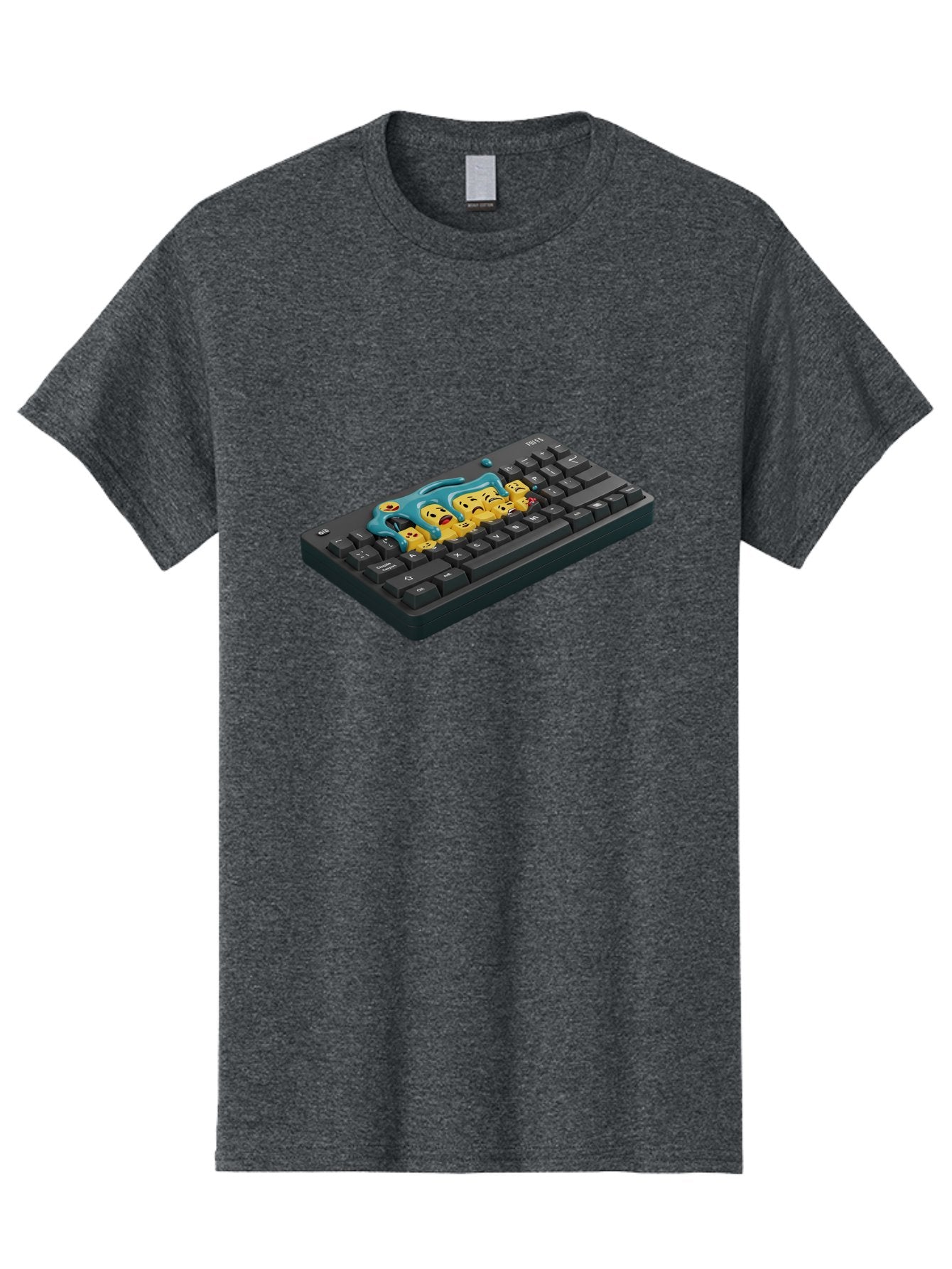 Crying-Laughing-Emojis-On-Keyboard Men'S Graphic Tee, 100% Cotton, Comfortable Casual Summer Wear, Machine Washable, Vintage Camera, Old Camera, Antique Camera, Black Camera, Classic Photography, Photography Equipment, Nostalgic Device, Baf771