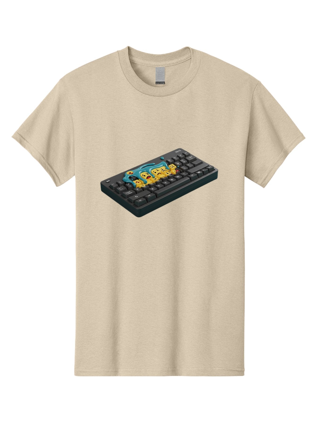 Crying-Laughing-Emojis-On-Keyboard Men'S Graphic Tee, 100% Cotton, Comfortable Casual Summer Wear, Machine Washable, Vintage Camera, Old Camera, Antique Camera, Black Camera, Classic Photography, Photography Equipment, Nostalgic Device, Baf771 15