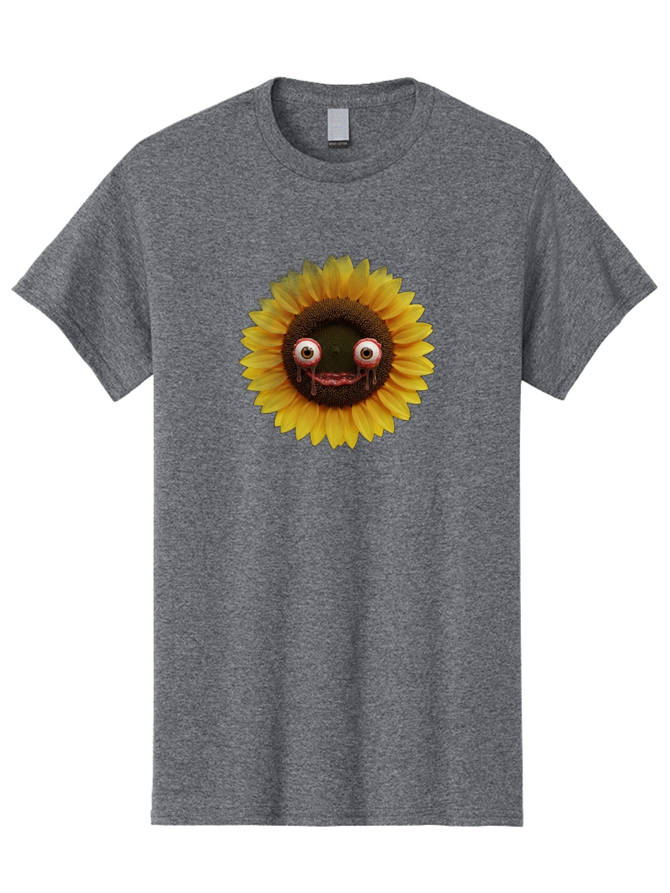Crying-Sunflower-1 Men'S Graphic Tee, 100% Cotton, Comfortable Casual Summer Wear, Machine Washable, Vintage Camera, Old Camera, Antique Camera, Black Camera, Classic Photography, Photography Equipment, Nostalgic Device, Film Camera, Baf772 3