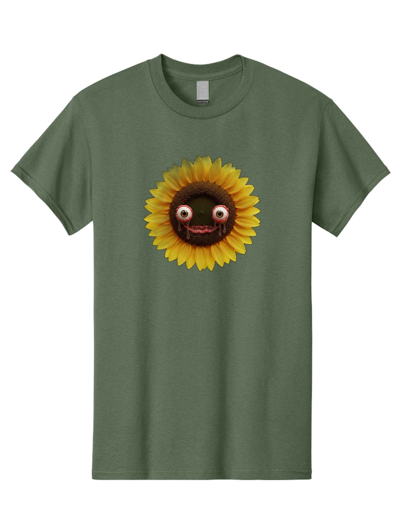 Crying-Sunflower-1 Men'S Graphic Tee, 100% Cotton, Comfortable Casual Summer Wear, Machine Washable, Vintage Camera, Old Camera, Antique Camera, Black Camera, Classic Photography, Photography Equipment, Nostalgic Device, Film Camera, Baf772 4