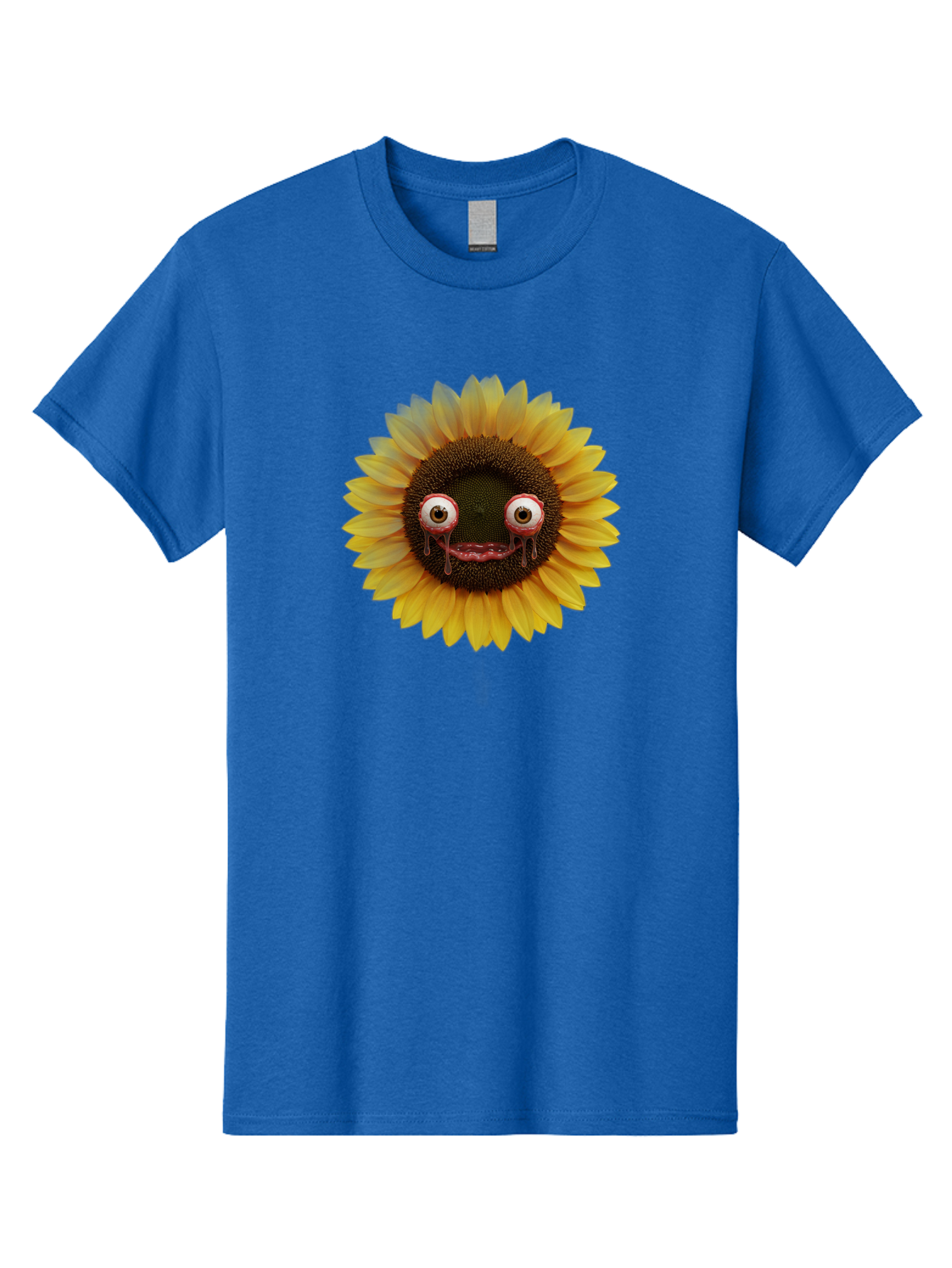 Crying-Sunflower-1 Men'S Graphic Tee, 100% Cotton, Comfortable Casual Summer Wear, Machine Washable, Vintage Camera, Old Camera, Antique Camera, Black Camera, Classic Photography, Photography Equipment, Nostalgic Device, Film Camera, Baf772 8
