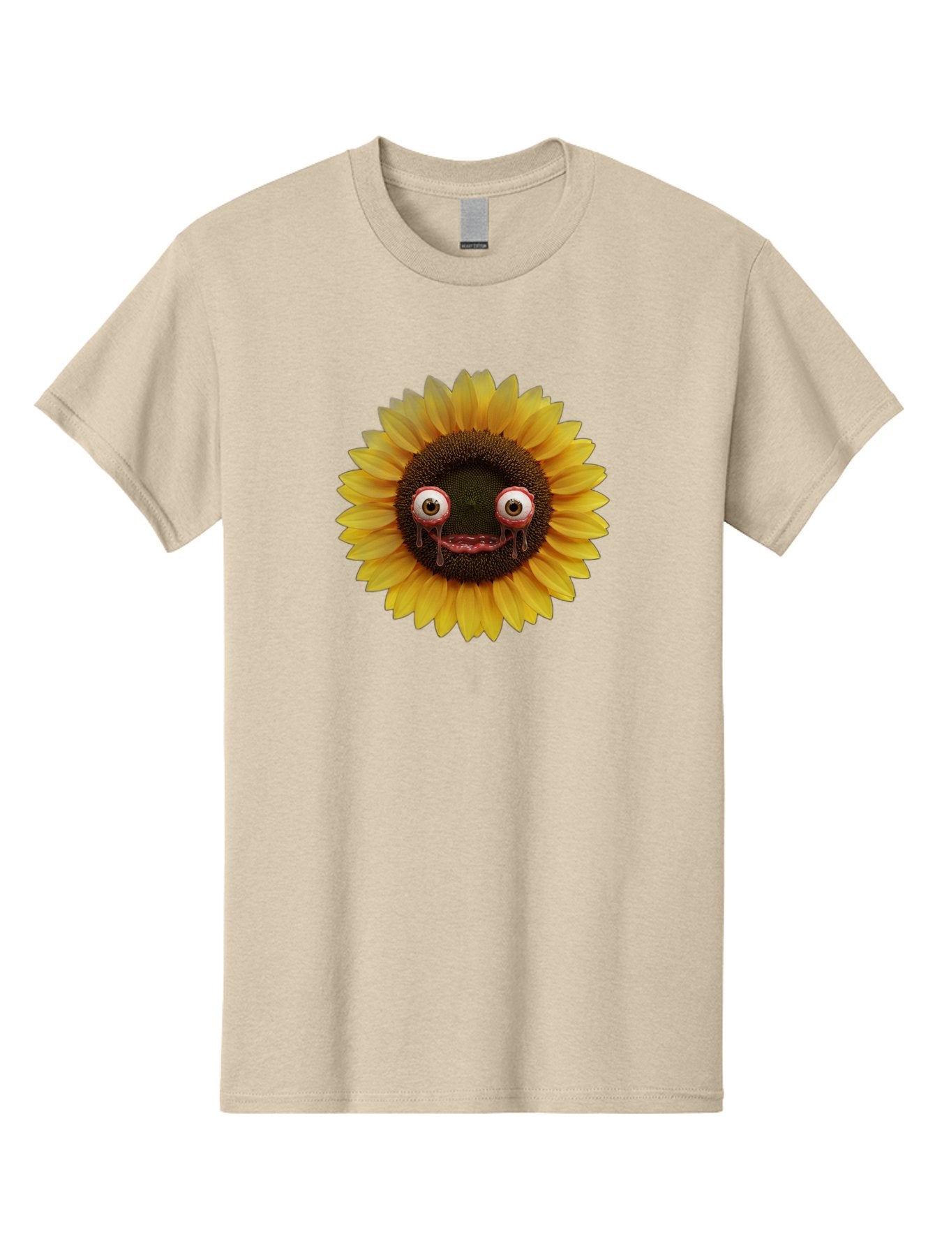 Crying-Sunflower-1 Men'S Graphic Tee, 100% Cotton, Comfortable Casual Summer Wear, Machine Washable, Vintage Camera, Old Camera, Antique Camera, Black Camera, Classic Photography, Photography Equipment, Nostalgic Device, Film Camera, Baf772 7