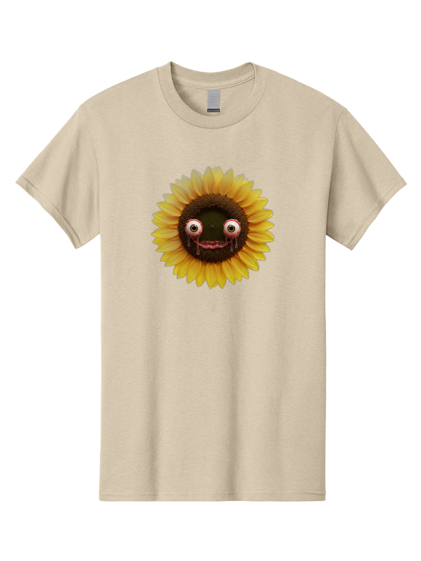 Crying-Sunflower-1 Men'S Graphic Tee, 100% Cotton, Comfortable Casual Summer Wear, Machine Washable, Vintage Camera, Old Camera, Antique Camera, Black Camera, Classic Photography, Photography Equipment, Nostalgic Device, Film Camera, Baf772 13