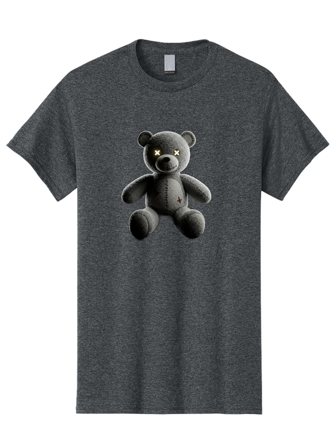 Cursed-Black-Teddy-Bear Men'S Graphic Tee, 100% Cotton, Comfortable Casual Summer Wear, Machine Washable, Vintage Camera, Old Camera, Antique Camera, Black Camera, Classic Photography, Photography Equipment, Nostalgic Device, Film Camera, Baf774 4