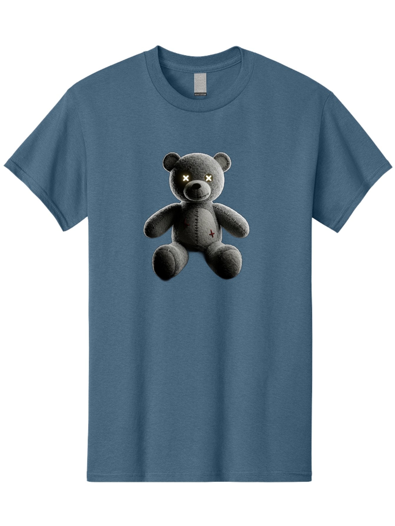 Cursed-Black-Teddy-Bear Men'S Graphic Tee, 100% Cotton, Comfortable Casual Summer Wear, Machine Washable, Vintage Camera, Old Camera, Antique Camera, Black Camera, Classic Photography, Photography Equipment, Nostalgic Device, Film Camera, Baf774 15
