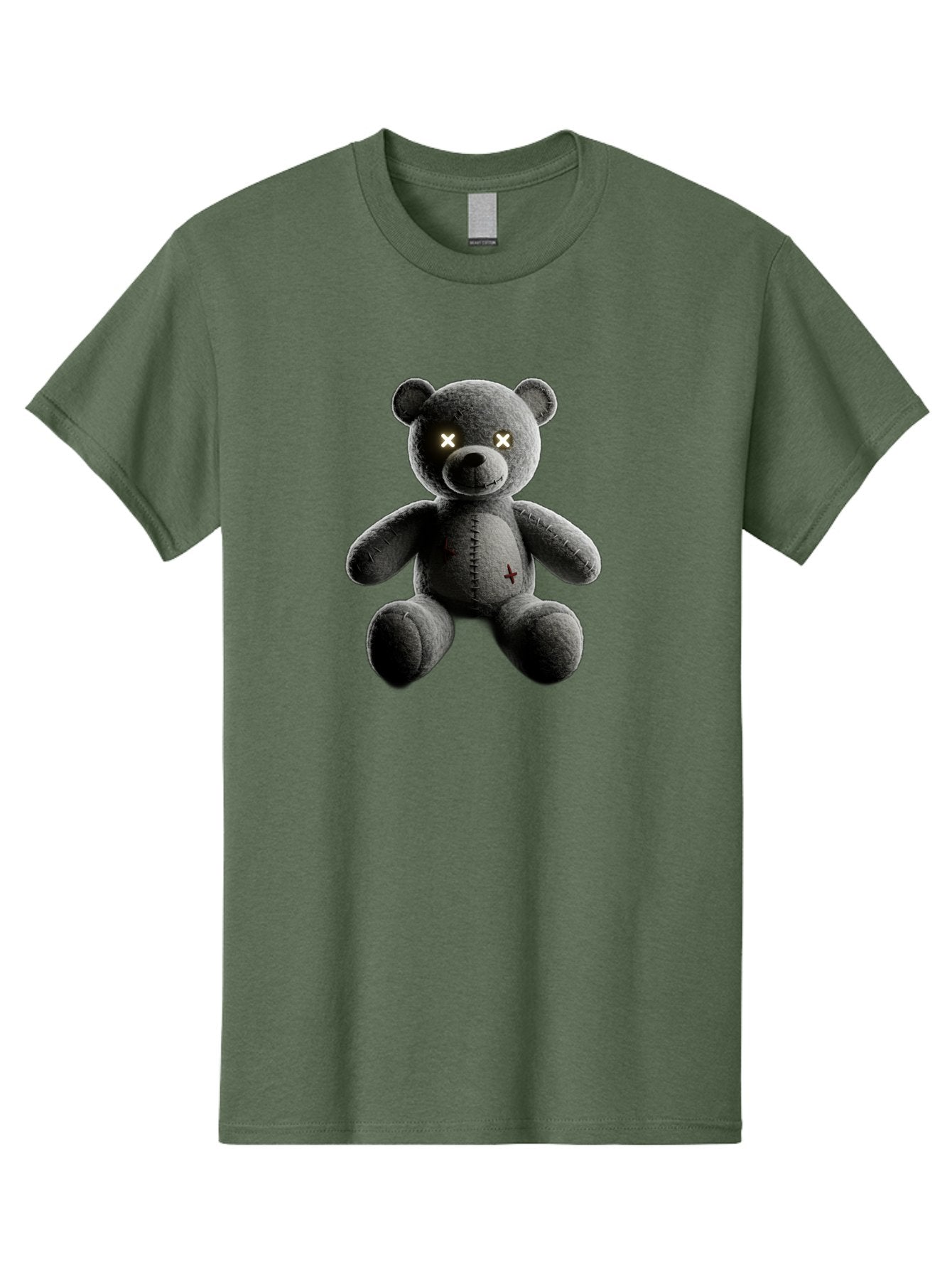 Cursed-Black-Teddy-Bear Men'S Graphic Tee, 100% Cotton, Comfortable Casual Summer Wear, Machine Washable, Vintage Camera, Old Camera, Antique Camera, Black Camera, Classic Photography, Photography Equipment, Nostalgic Device, Film Camera, Baf774 6