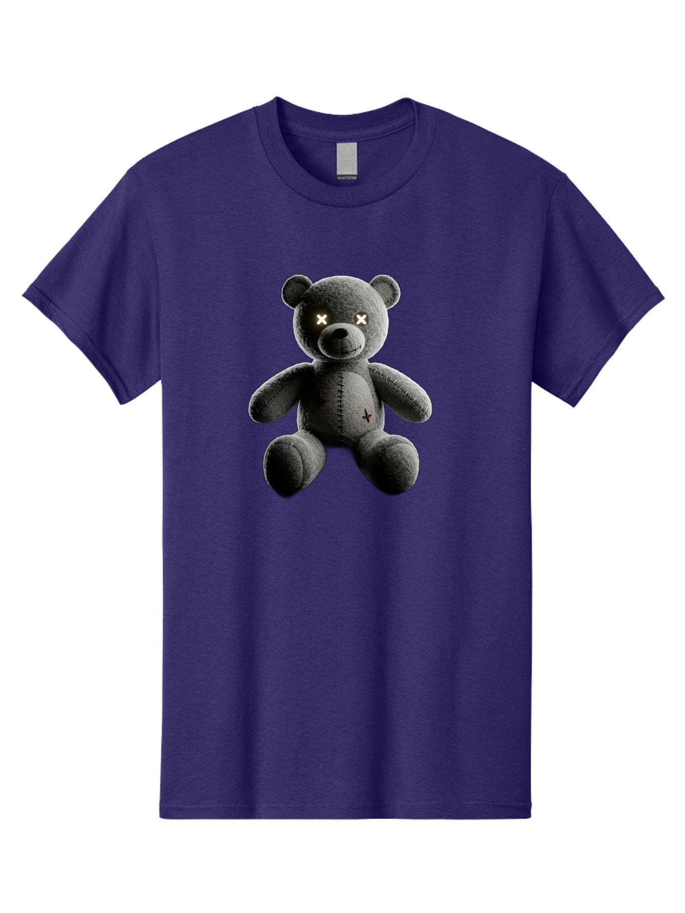 Cursed-Black-Teddy-Bear Men'S Graphic Tee, 100% Cotton, Comfortable Casual Summer Wear, Machine Washable, Vintage Camera, Old Camera, Antique Camera, Black Camera, Classic Photography, Photography Equipment, Nostalgic Device, Film Camera, Baf774 7