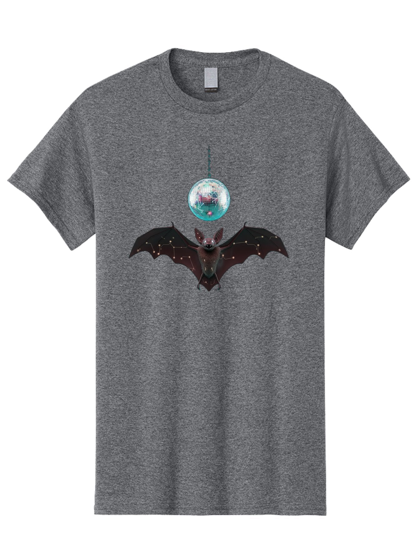 Disco-Bat-4 Men'S Graphic Tee, 100% Cotton, Comfortable Casual Summer Wear, Machine Washable, Vintage Camera, Old Camera, Antique Camera, Black Camera, Classic Photography, Photography Equipment, Nostalgic Device, Film Camera, Camera Art Baf790 12