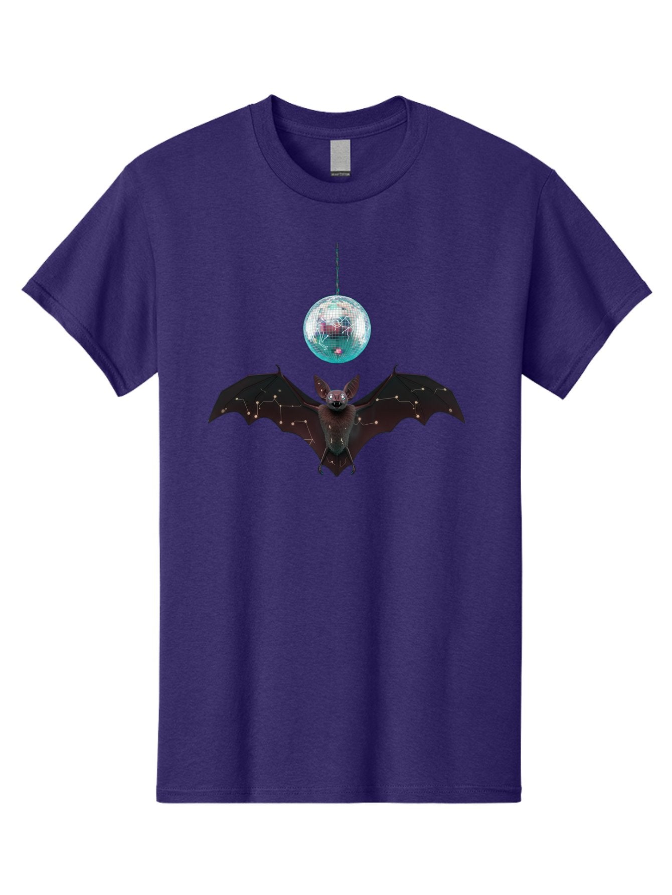 Disco-Bat-4 Men'S Graphic Tee, 100% Cotton, Comfortable Casual Summer Wear, Machine Washable, Vintage Camera, Old Camera, Antique Camera, Black Camera, Classic Photography, Photography Equipment, Nostalgic Device, Film Camera, Camera Art Baf790