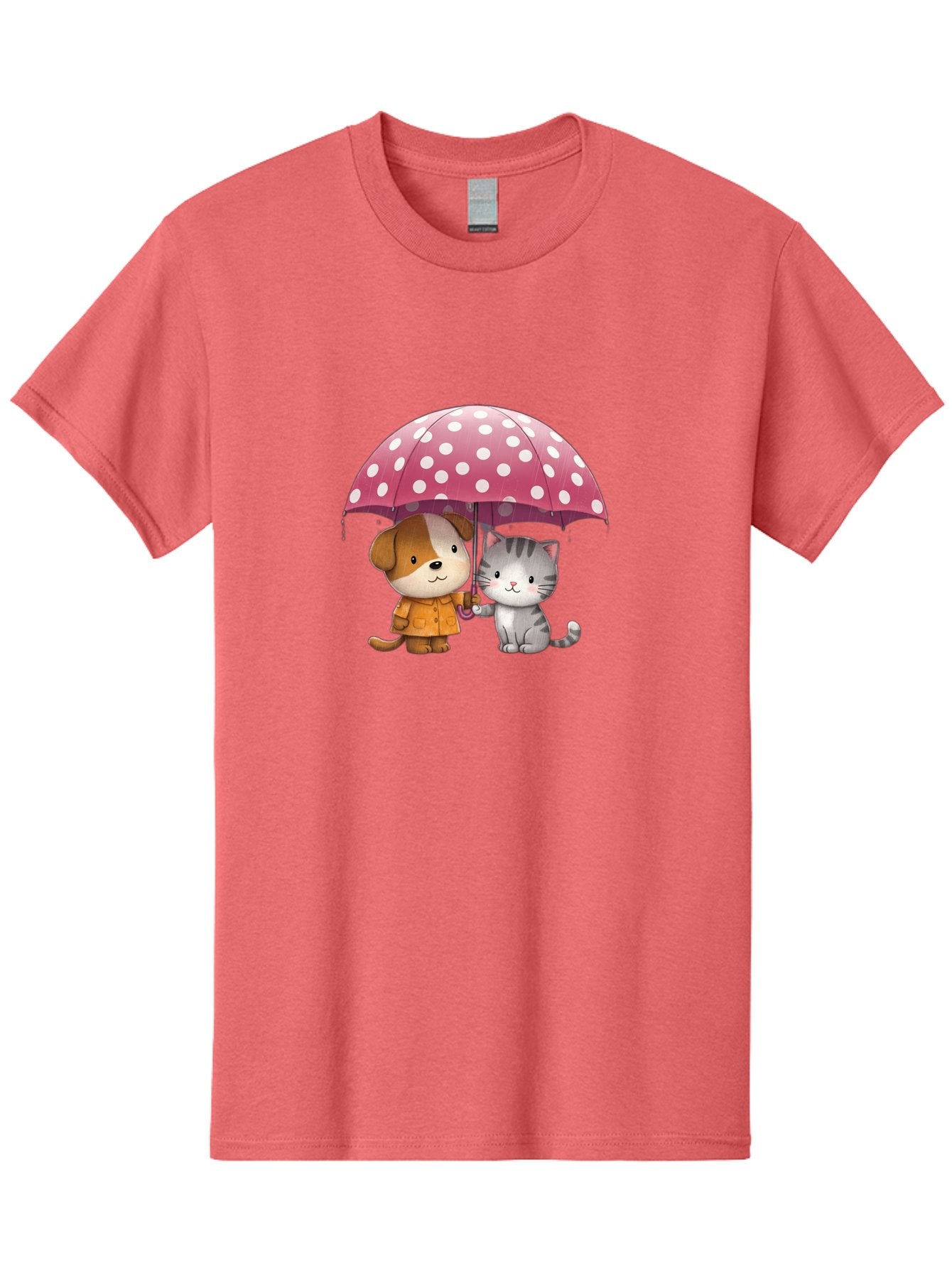 Dog-And-Cat-Under-Polka-Dot-Umbrella Men'S Graphic Tee, 100% Cotton, Comfortable Casual Summer Wear, Machine Washable, Vintage Camera, Old Camera, Antique Camera, Black Camera, Classic Photography, Photography Equipment, Nostalgic Device, Baf797 14