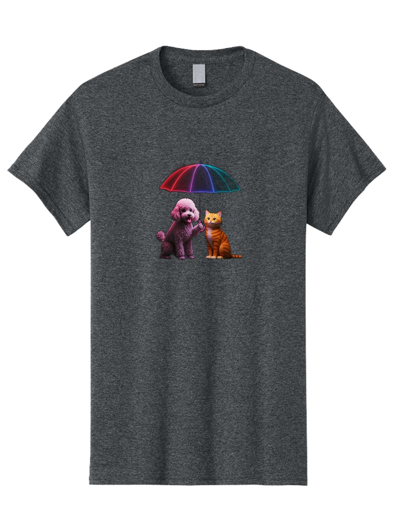 Dog-And-Cat-Under-Umbrella Men'S Graphic Tee, 100% Cotton, Comfortable Casual Summer Wear, Machine Washable, Vintage Camera, Old Camera, Antique Camera, Black Camera, Classic Photography, Photography Equipment, Nostalgic Device, Film Camera, Baf798 14