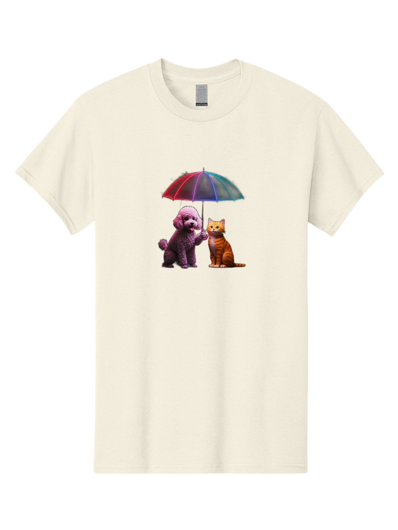 Dog-And-Cat-Under-Umbrella Men'S Graphic Tee, 100% Cotton, Comfortable Casual Summer Wear, Machine Washable, Vintage Camera, Old Camera, Antique Camera, Black Camera, Classic Photography, Photography Equipment, Nostalgic Device, Film Camera, Baf798 4