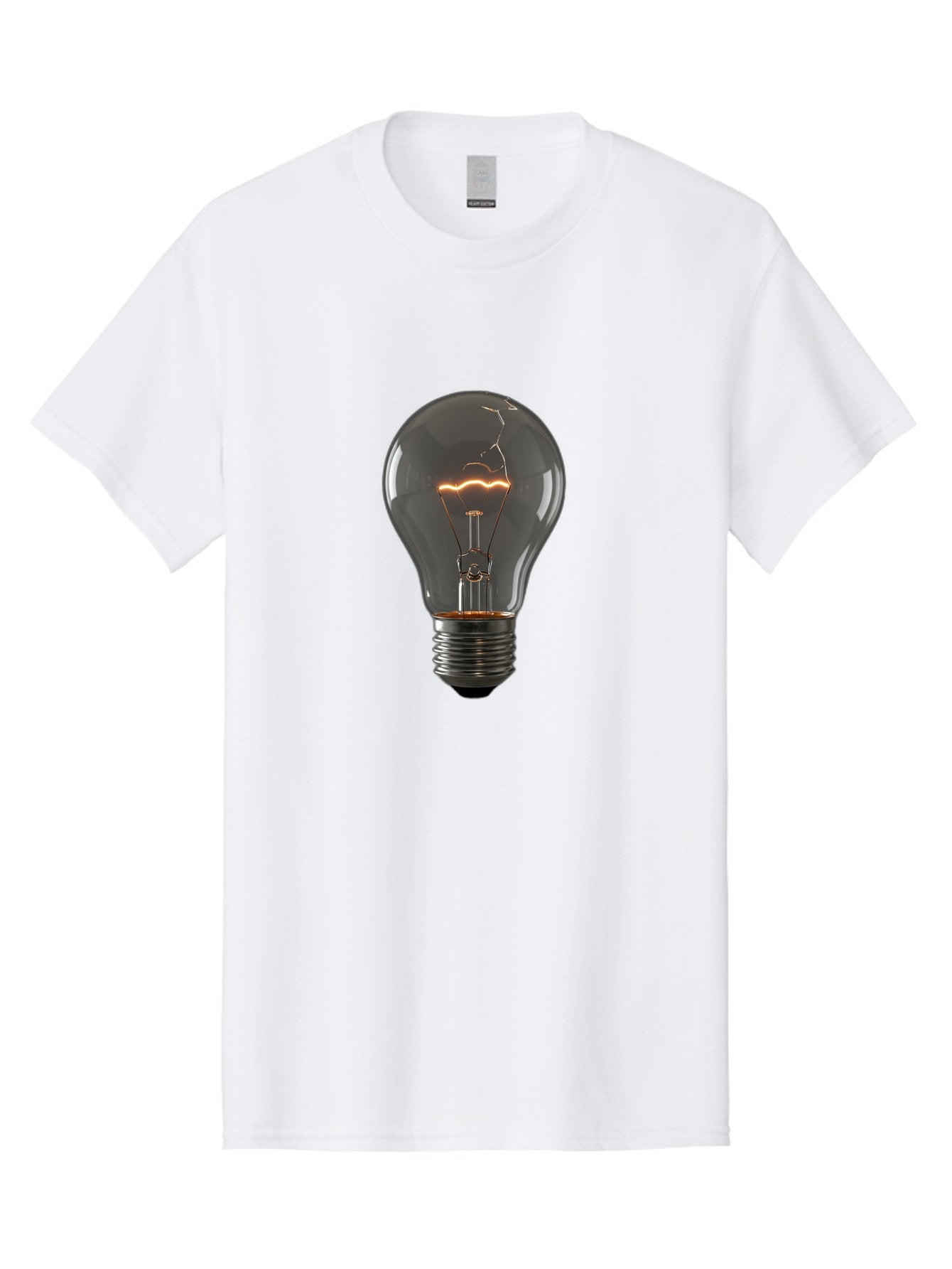 Edison-Bulb Men'S Graphic Tee, 100% Cotton, Comfortable Casual Summer Wear, Machine Washable, Vintage Camera, Old Camera, Antique Camera, Black Camera, Classic Photography, Photography Equipment, Nostalgic Device, Film Camera, Camera Art Baf801