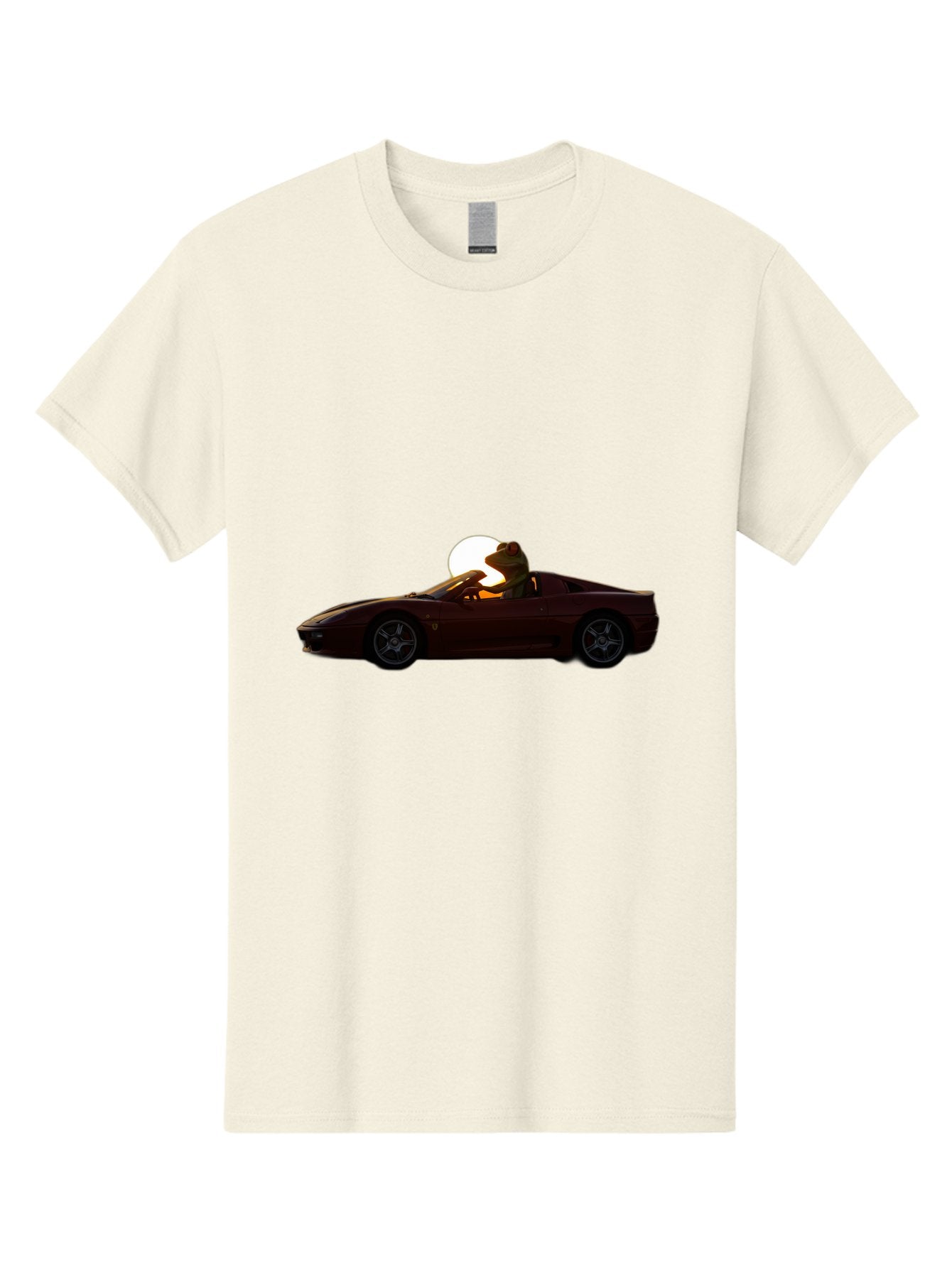 Ferrari-Convertible Men'S Graphic Tee, 100% Cotton, Comfortable Casual Summer Wear, Machine Washable, Vintage Camera, Old Camera, Antique Camera, Black Camera, Classic Photography, Photography Equipment, Nostalgic Device, Film Camera, Baf804 8