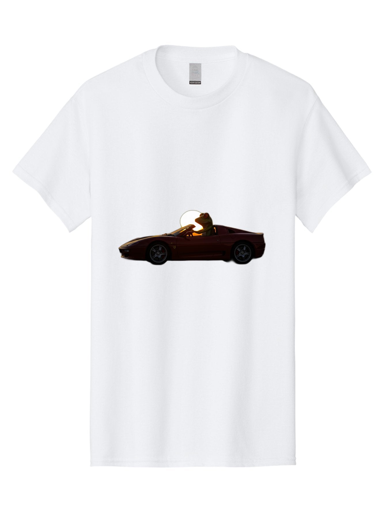 Ferrari-Convertible Men'S Graphic Tee, 100% Cotton, Comfortable Casual Summer Wear, Machine Washable, Vintage Camera, Old Camera, Antique Camera, Black Camera, Classic Photography, Photography Equipment, Nostalgic Device, Film Camera, Baf804 11