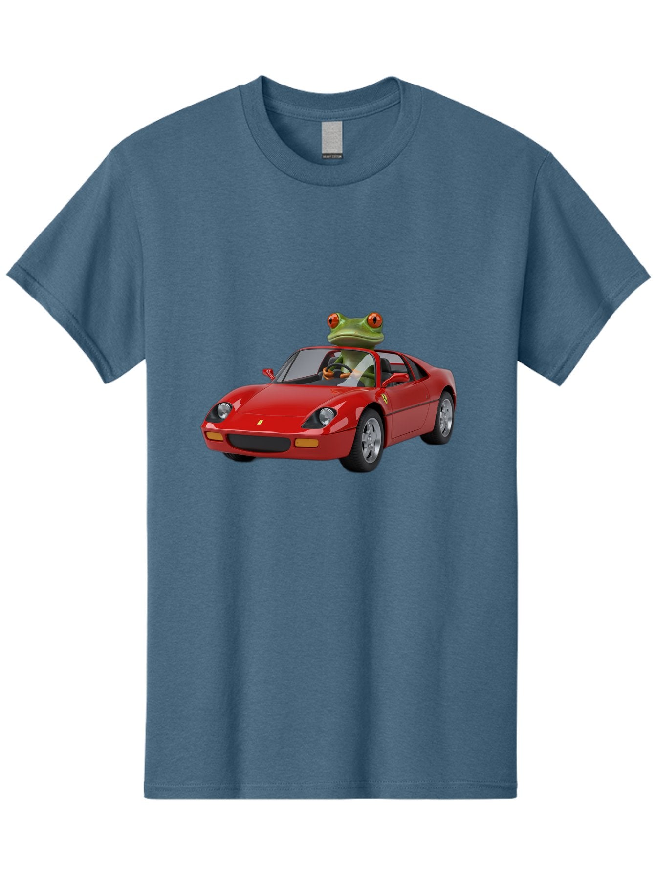 Ferrari-With-Frog Men'S Graphic Tee, 100% Cotton, Comfortable Casual Summer Wear, Machine Washable, Vintage Camera, Old Camera, Antique Camera, Black Camera, Classic Photography, Photography Equipment, Nostalgic Device, Film Camera, Camera Art Baf807 15