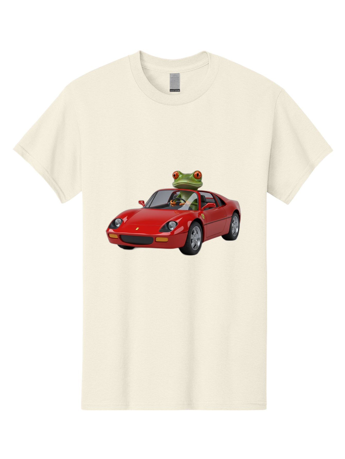 Ferrari-With-Frog Men'S Graphic Tee, 100% Cotton, Comfortable Casual Summer Wear, Machine Washable, Vintage Camera, Old Camera, Antique Camera, Black Camera, Classic Photography, Photography Equipment, Nostalgic Device, Film Camera, Camera Art Baf807 9