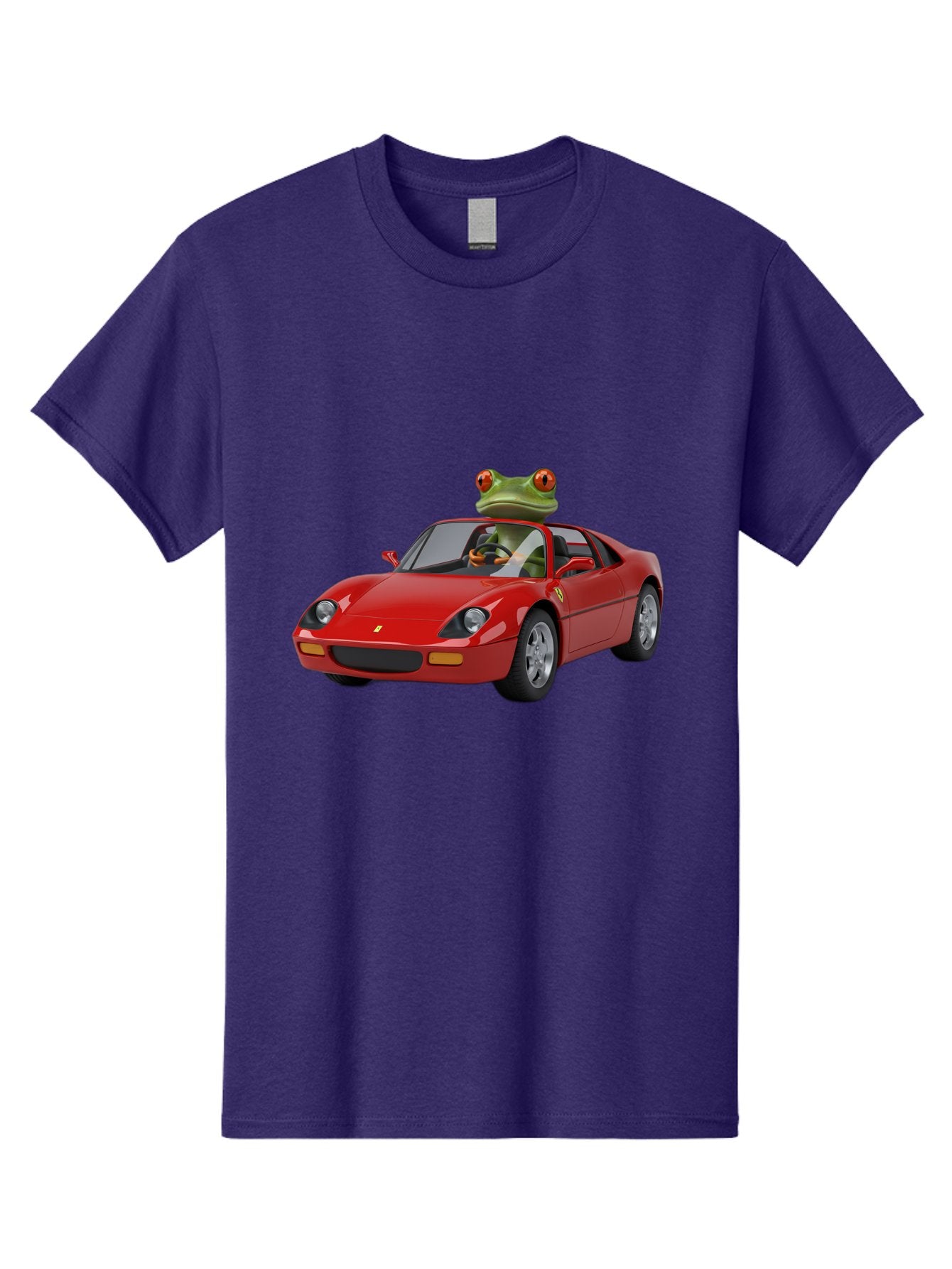 Ferrari-With-Frog Men'S Graphic Tee, 100% Cotton, Comfortable Casual Summer Wear, Machine Washable, Vintage Camera, Old Camera, Antique Camera, Black Camera, Classic Photography, Photography Equipment, Nostalgic Device, Film Camera, Camera Art Baf807 4