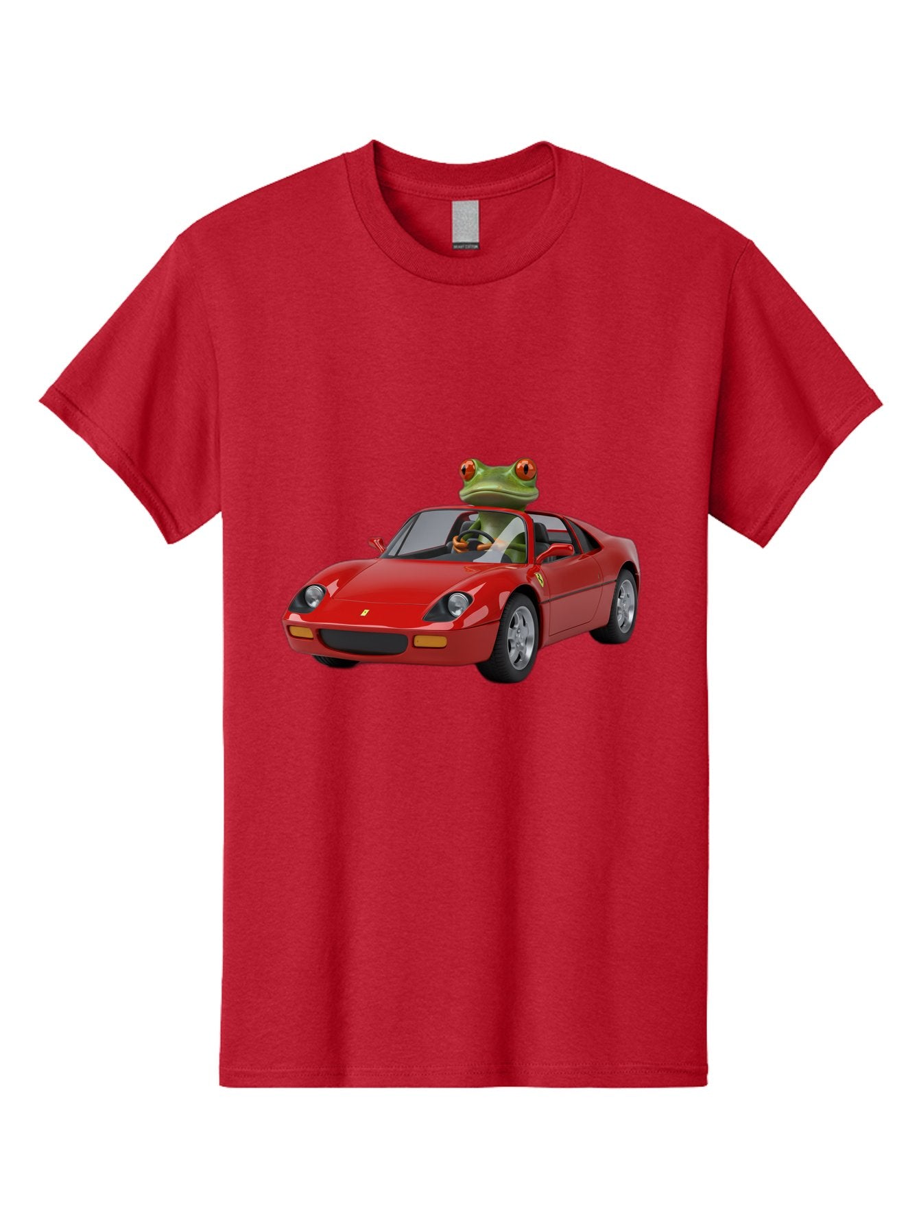 Ferrari-With-Frog Men'S Graphic Tee, 100% Cotton, Comfortable Casual Summer Wear, Machine Washable, Vintage Camera, Old Camera, Antique Camera, Black Camera, Classic Photography, Photography Equipment, Nostalgic Device, Film Camera, Camera Art Baf807 13