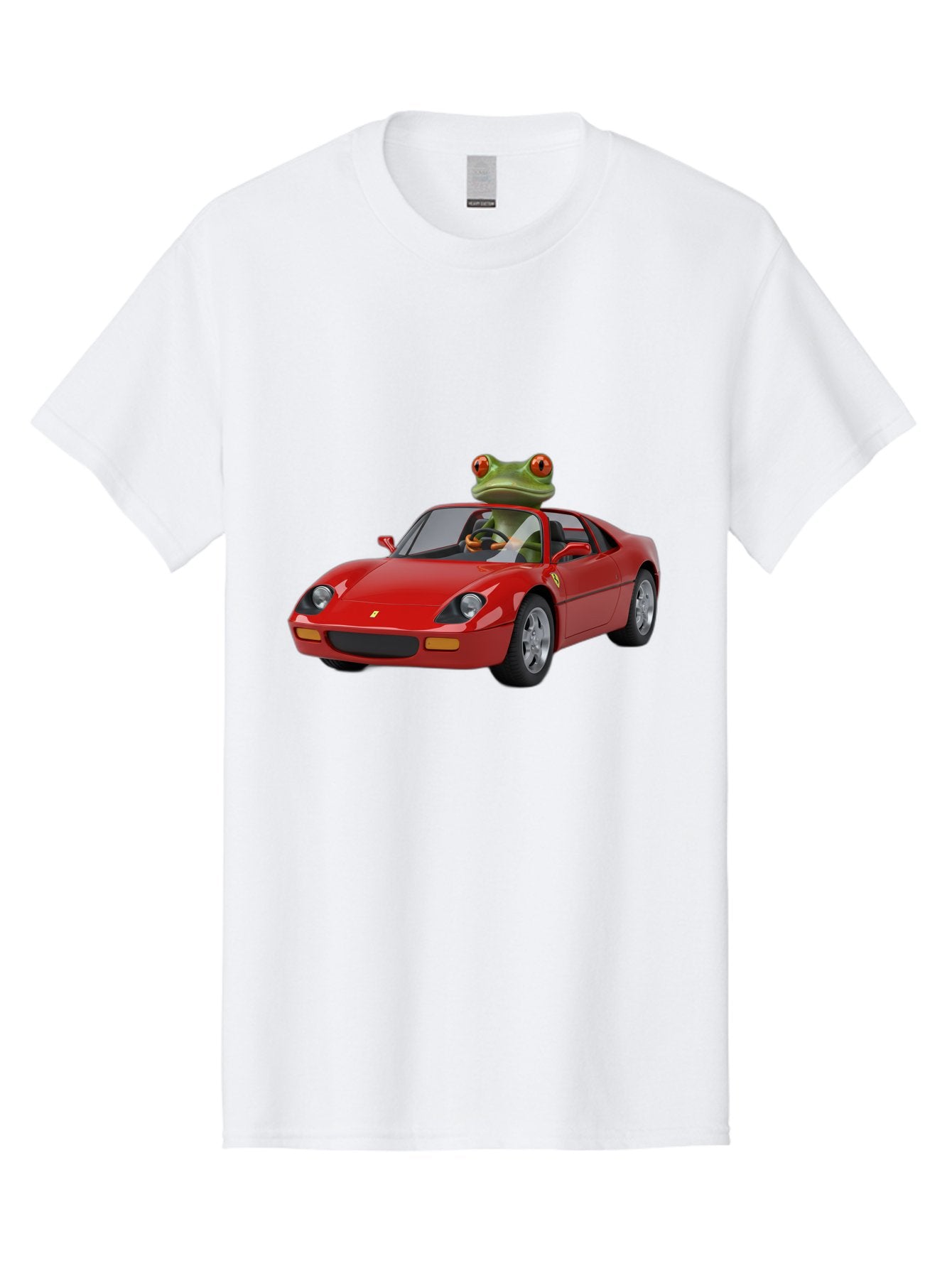 Ferrari-With-Frog Men'S Graphic Tee, 100% Cotton, Comfortable Casual Summer Wear, Machine Washable, Vintage Camera, Old Camera, Antique Camera, Black Camera, Classic Photography, Photography Equipment, Nostalgic Device, Film Camera, Camera Art Baf807 14
