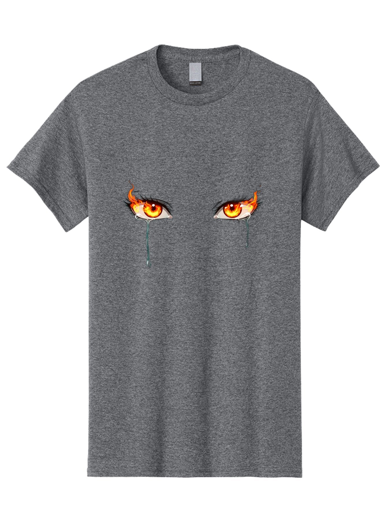 Fiery-Eyes-2 Men'S Graphic Tee, 100% Cotton, Comfortable Casual Summer Wear, Machine Washable, Vintage Camera, Old Camera, Antique Camera, Black Camera, Classic Photography, Photography Equipment, Nostalgic Device, Film Camera, Camera Art Baf809 10