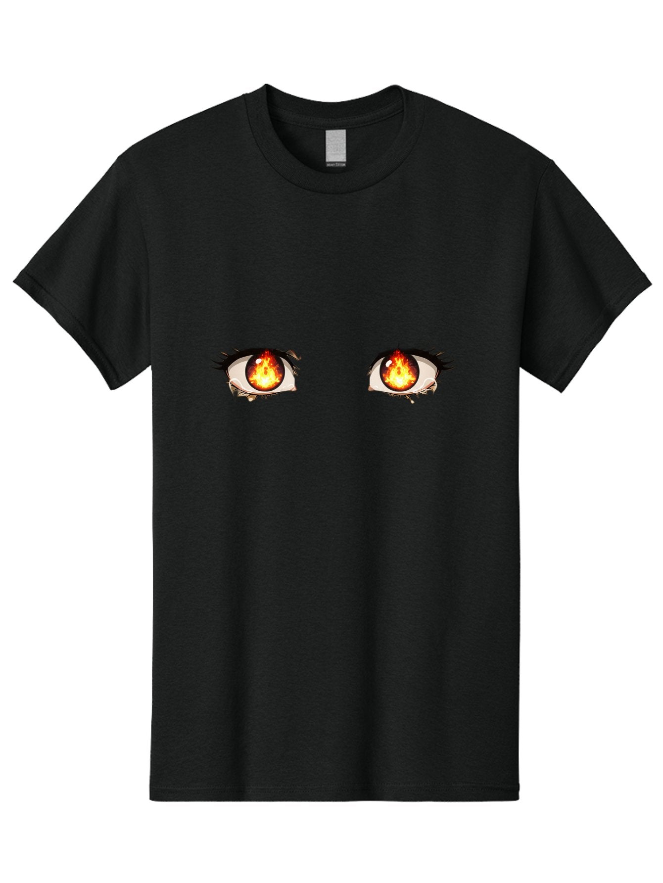 Fiery-Eyes-3 Men'S Graphic Tee, 100% Cotton, Comfortable Casual Summer Wear, Machine Washable, Vintage Camera, Old Camera, Antique Camera, Black Camera, Classic Photography, Photography Equipment, Nostalgic Device, Film Camera, Camera Art Baf810 6