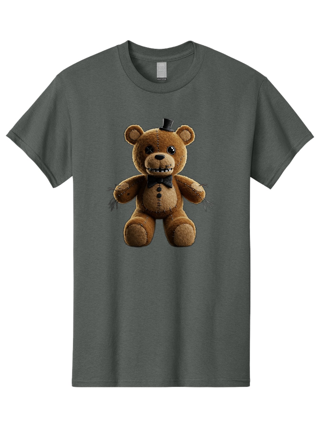 Five-Nights-At-Freddy-S-Teddy-Bear-1 Men'S Graphic Tee, 100% Cotton, Comfortable Casual Summer Wear, Machine Washable, Vintage Camera, Old Camera, Antique Camera, Black Camera, Classic Photography, Photography Equipment, Nostalgic Device, Baf812 11