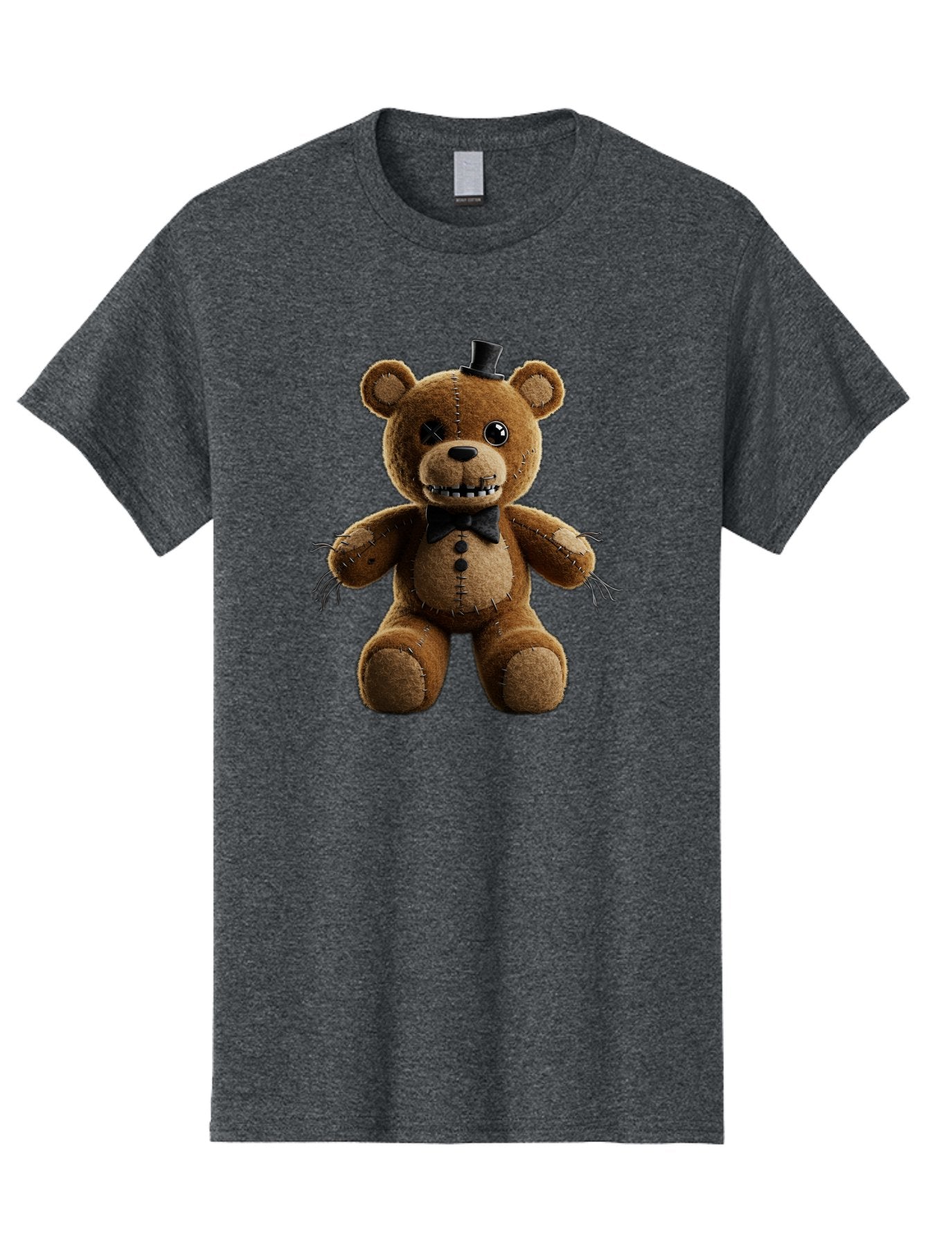 Five-Nights-At-Freddy-S-Teddy-Bear-1 Men'S Graphic Tee, 100% Cotton, Comfortable Casual Summer Wear, Machine Washable, Vintage Camera, Old Camera, Antique Camera, Black Camera, Classic Photography, Photography Equipment, Nostalgic Device, Baf812 14