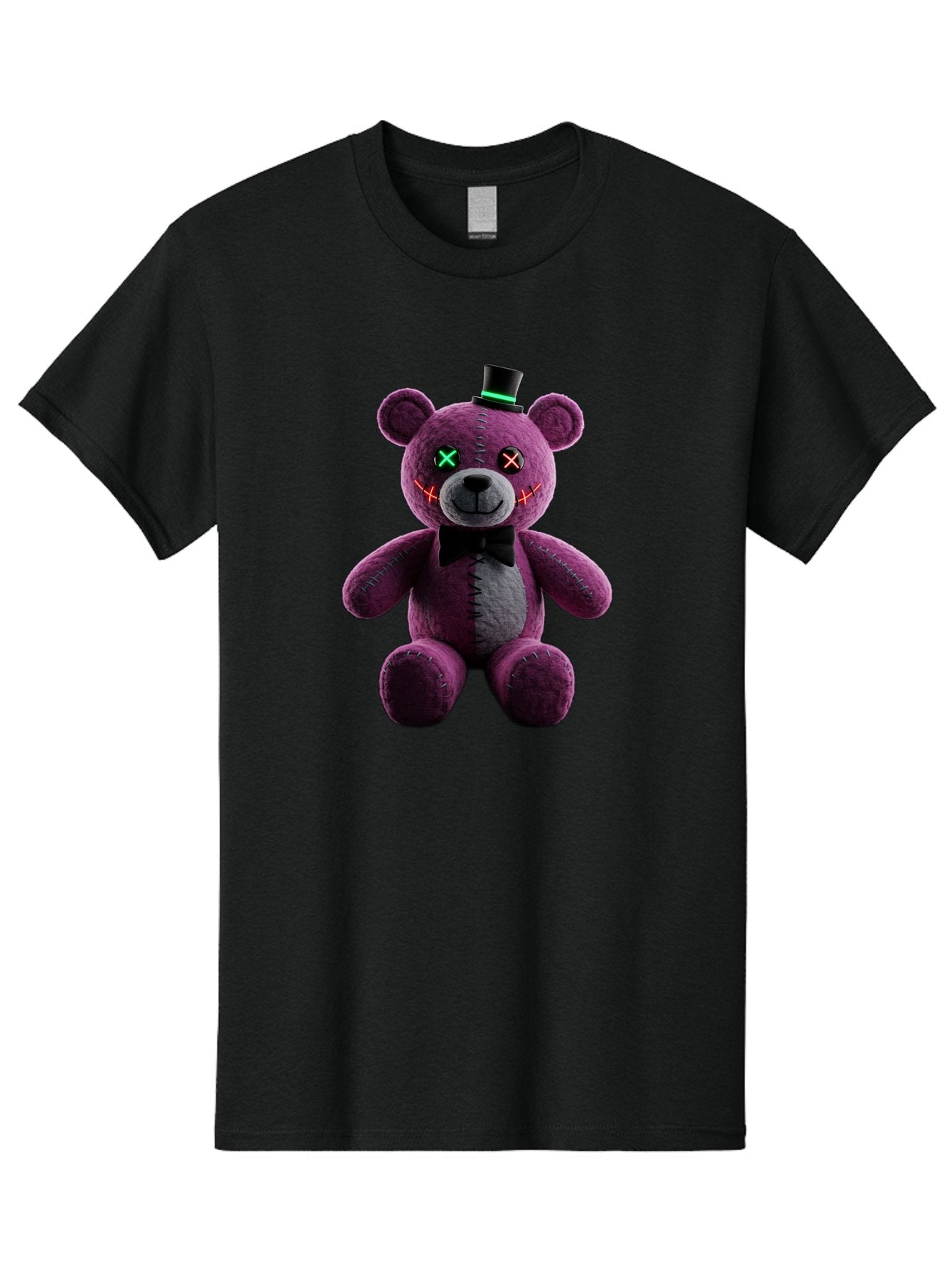 Five-Nights-At-Freddy-S-Teddy-Bear Men'S Graphic Tee, 100% Cotton, Comfortable Casual Summer Wear, Machine Washable, Vintage Camera, Old Camera, Antique Camera, Black Camera, Classic Photography, Photography Equipment, Nostalgic Device, Baf813