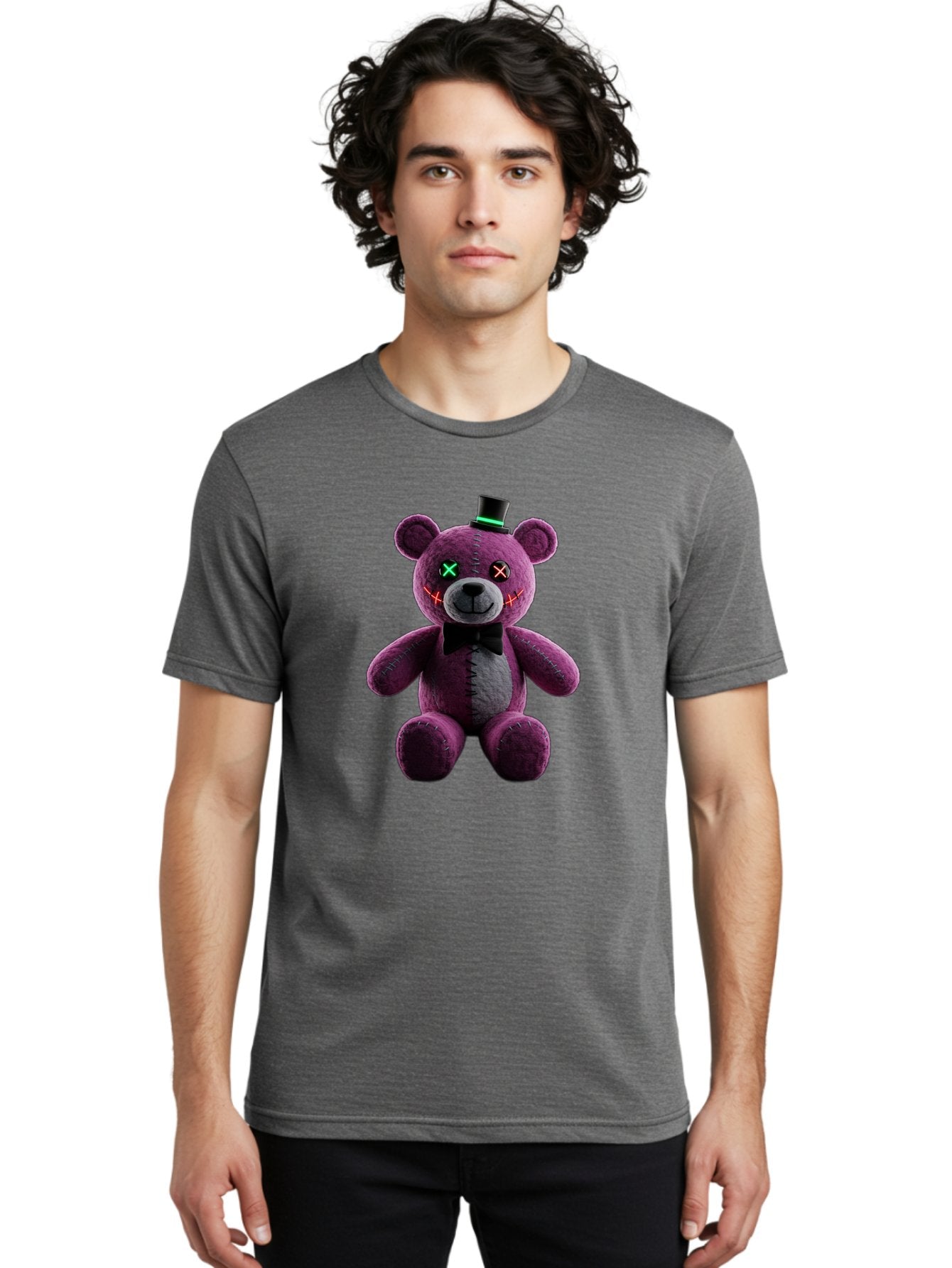 Five-Nights-At-Freddy-S-Teddy-Bear Men'S Graphic Tee, 100% Cotton, Comfortable Casual Summer Wear, Machine Washable, Vintage Camera, Old Camera, Antique Camera, Black Camera, Classic Photography, Photography Equipment, Nostalgic Device, Baf813 18