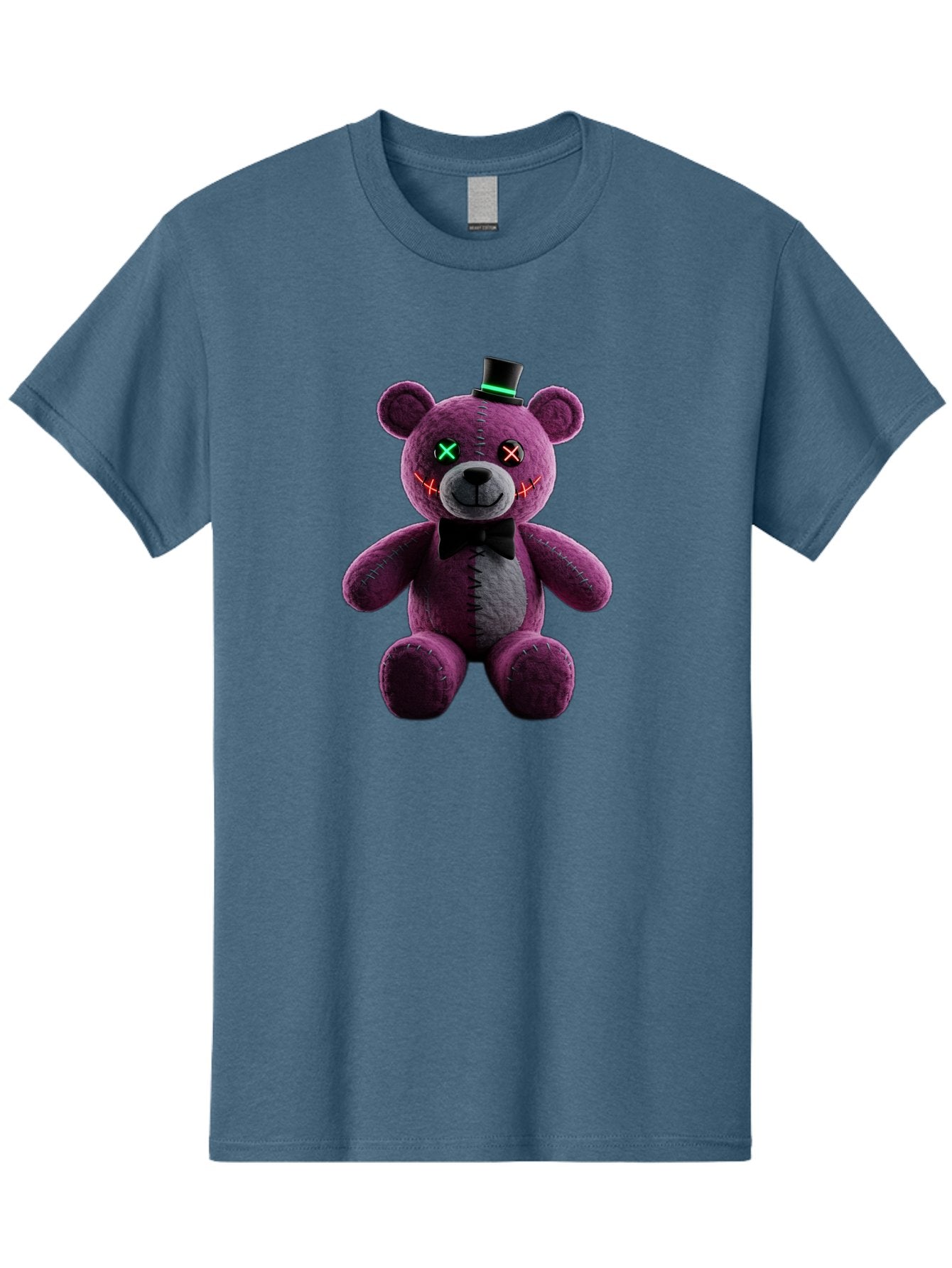 Five-Nights-At-Freddy-S-Teddy-Bear Men'S Graphic Tee, 100% Cotton, Comfortable Casual Summer Wear, Machine Washable, Vintage Camera, Old Camera, Antique Camera, Black Camera, Classic Photography, Photography Equipment, Nostalgic Device, Baf813 8